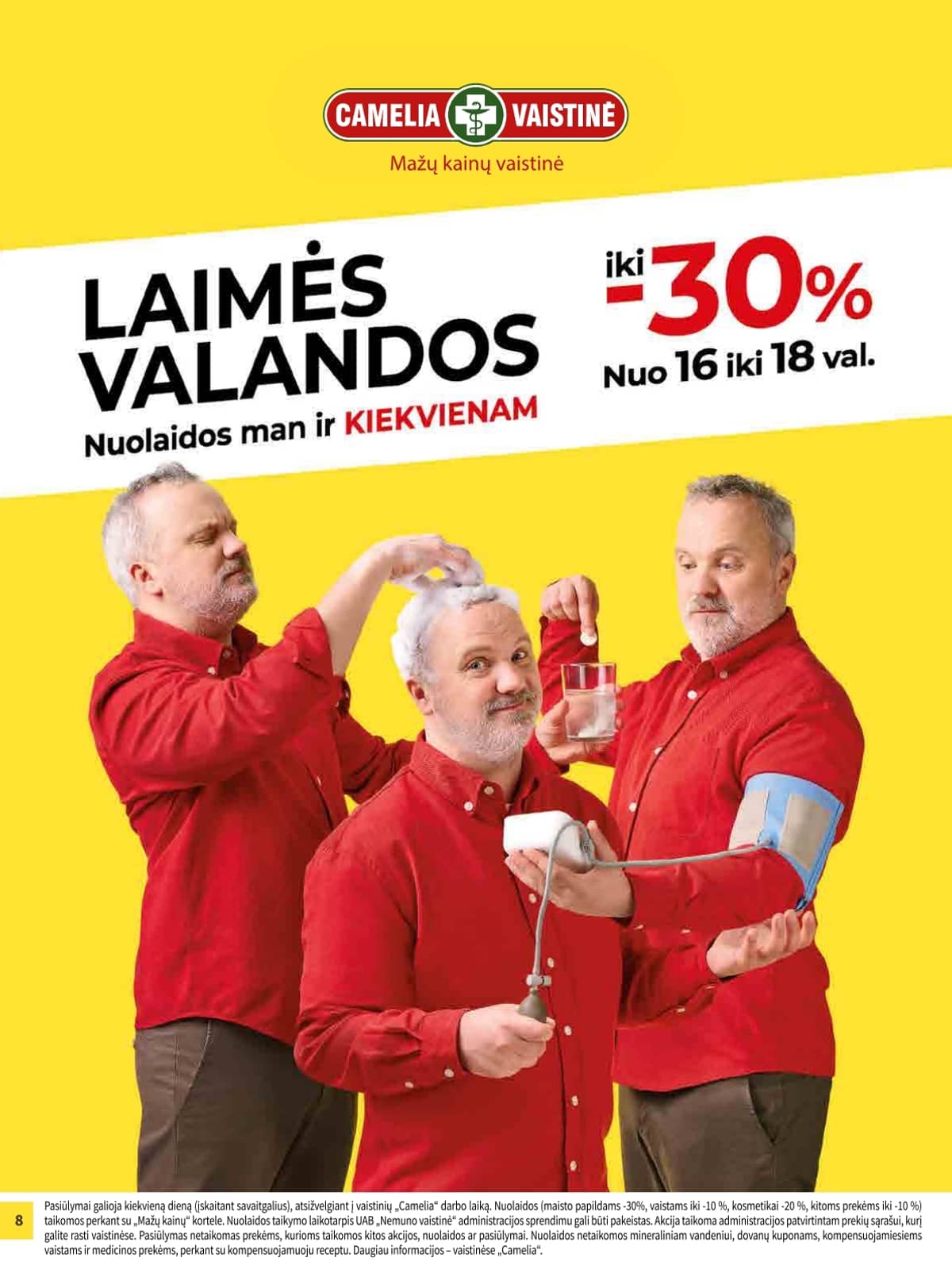 Camelia - Camelia akcijų leidinys 8 puslapis