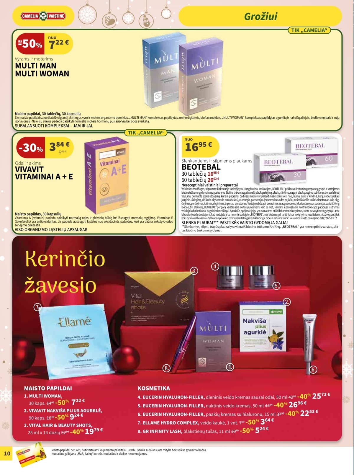 Camelia - Camelia akcijų leidinys 10 puslapis