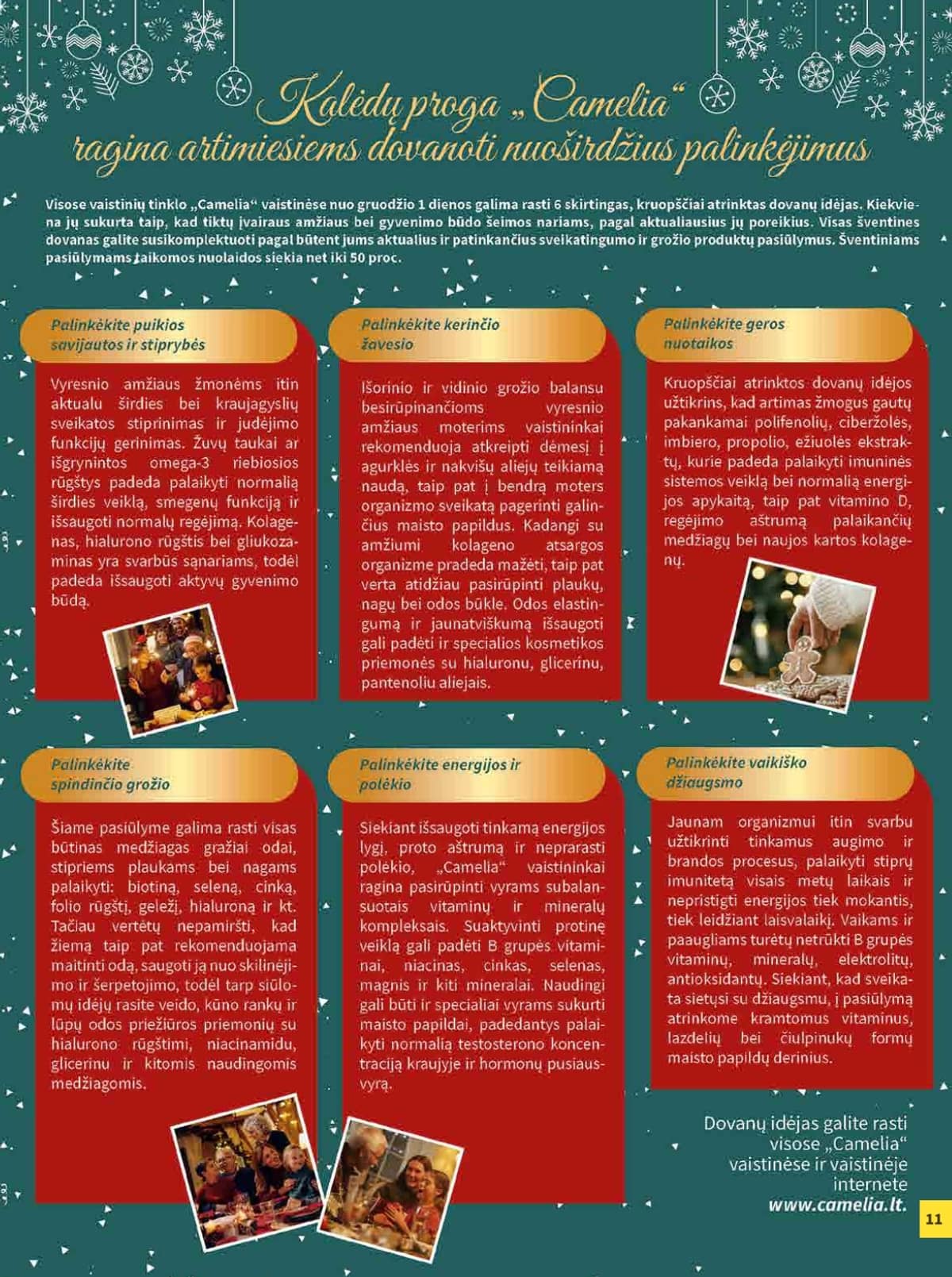Camelia - Camelia akcijų leidinys 11 puslapis