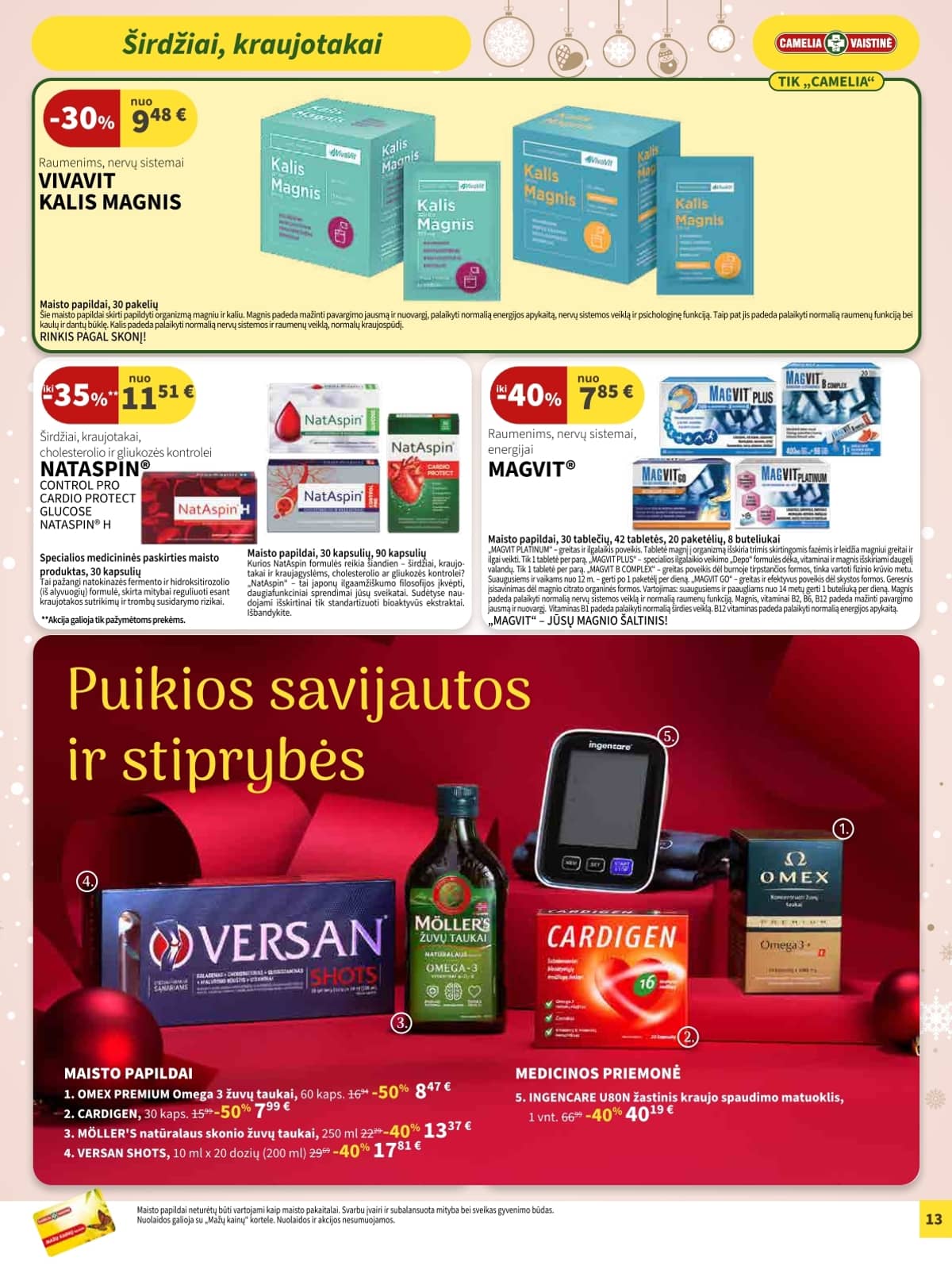 Camelia - Camelia akcijų leidinys 13 puslapis