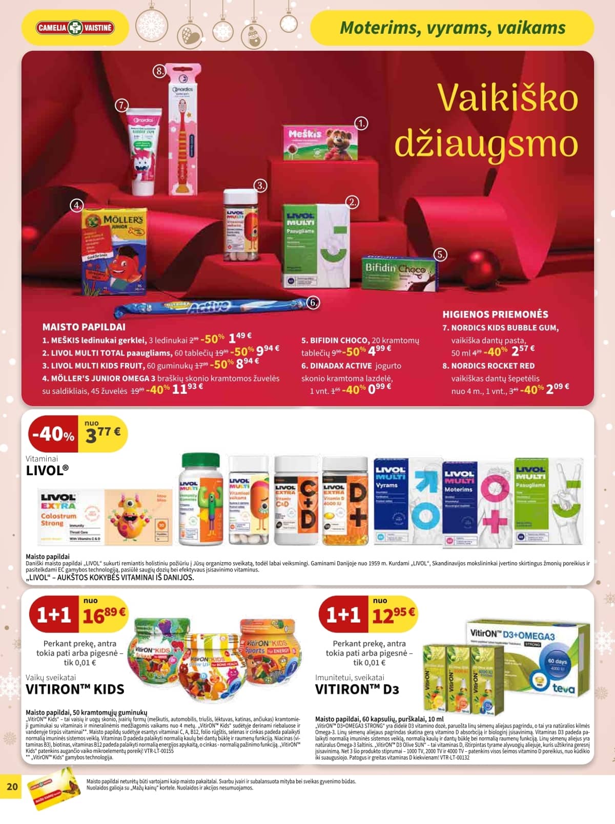 Camelia - Camelia akcijų leidinys 20 puslapis