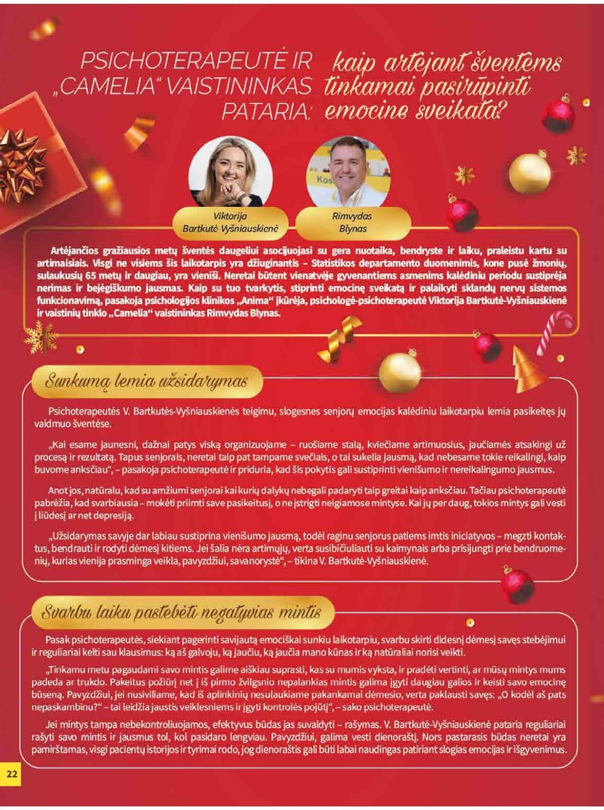 Camelia - Camelia akcijų leidinys 22 puslapis