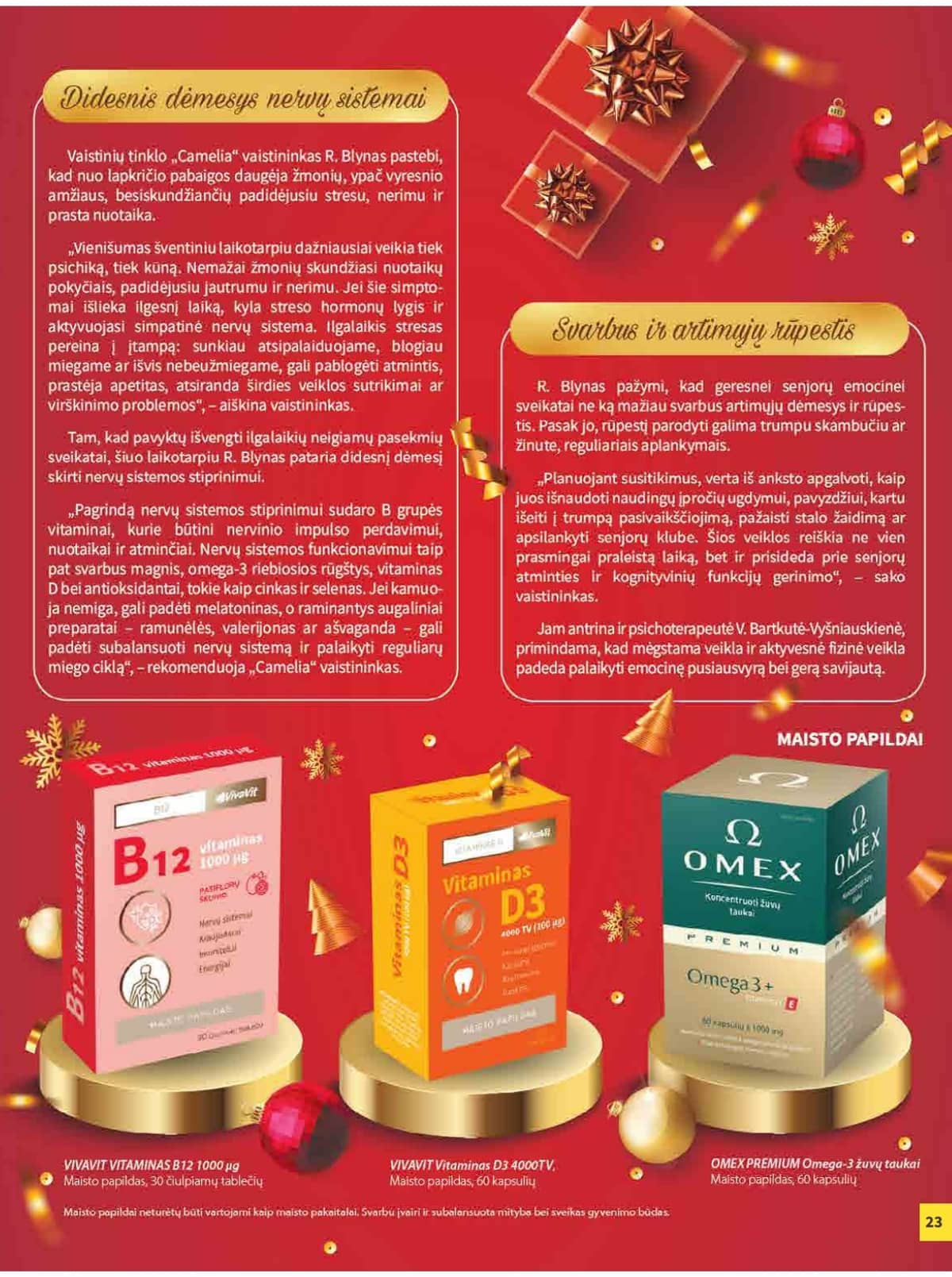 Camelia - Camelia akcijų leidinys 23 puslapis