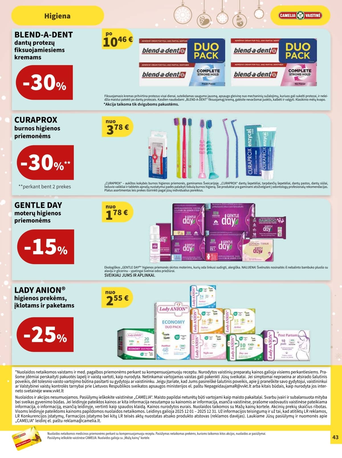 Camelia - Camelia akcijų leidinys 43 puslapis