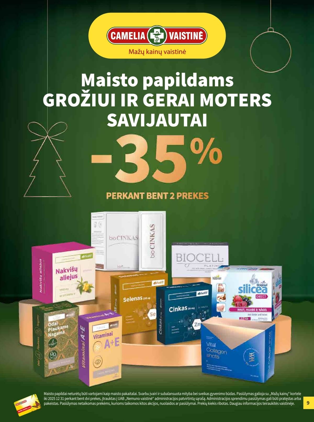 Camelia - Camelia akcijų leidinys 9 puslapis