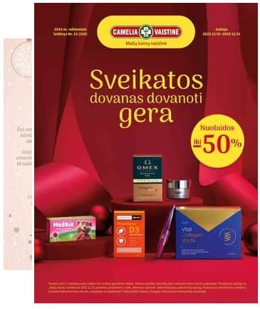 Camelia - Camelia akcijų leidinys 2026-01-01 – 2026-01-31