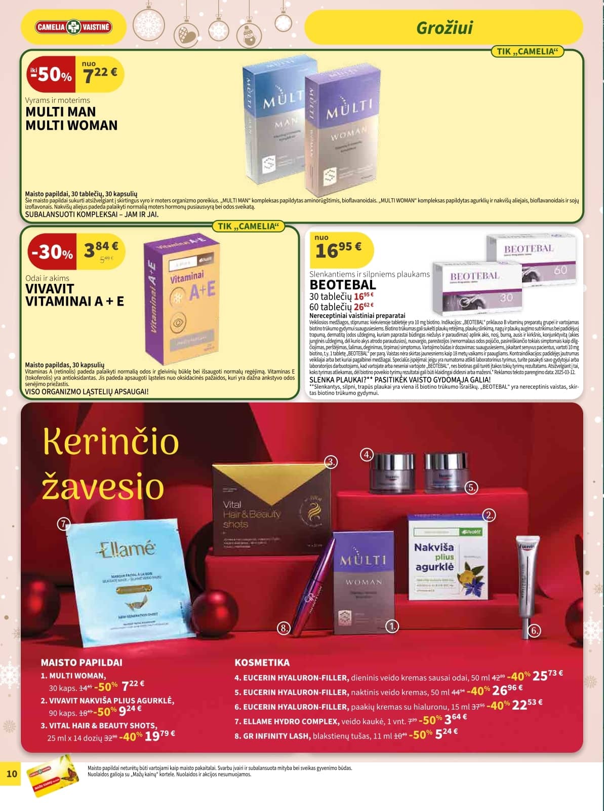 Camelia - Camelia akcijų leidinys 10 puslapis