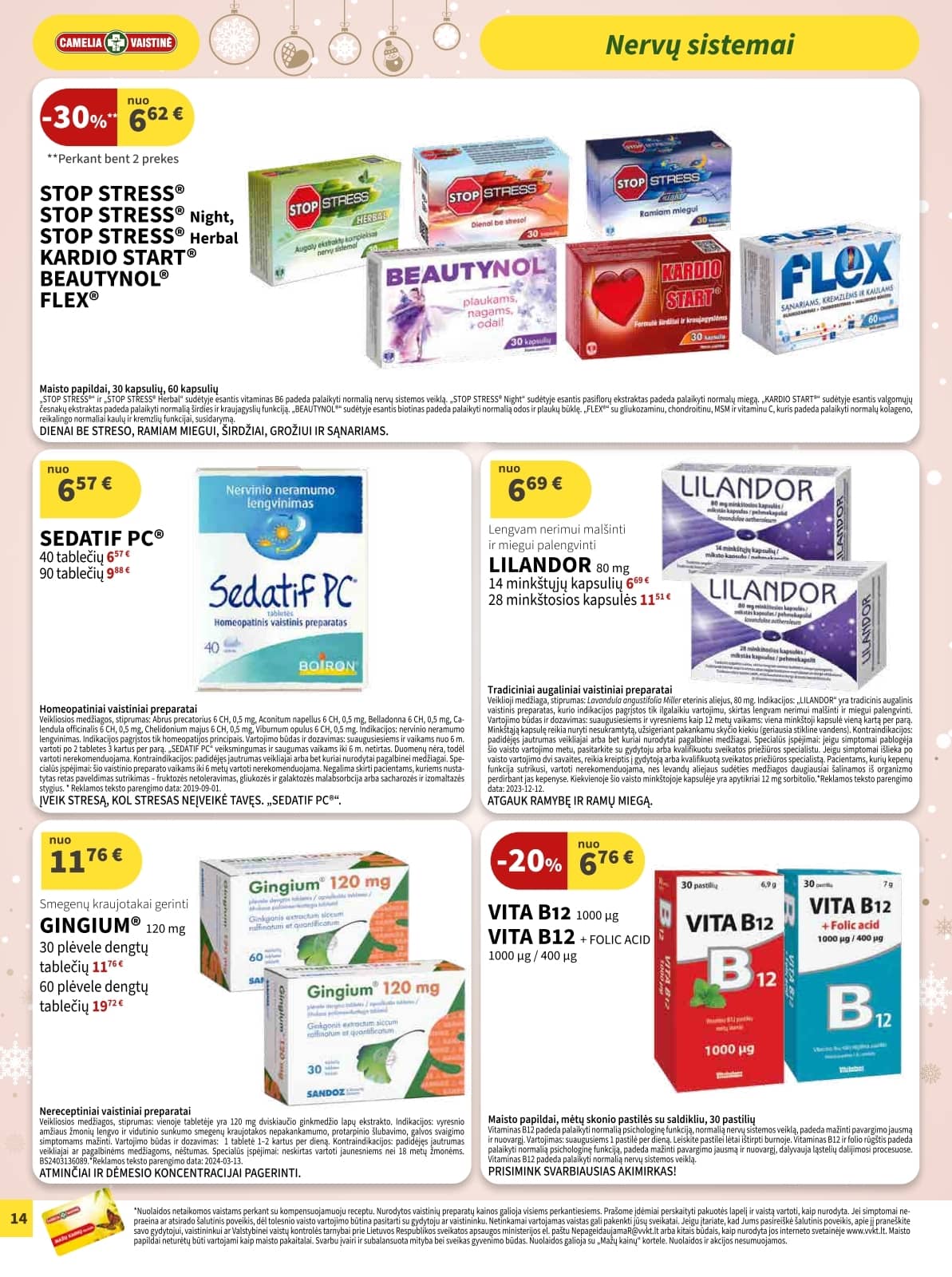 Camelia - Camelia akcijų leidinys 14 puslapis