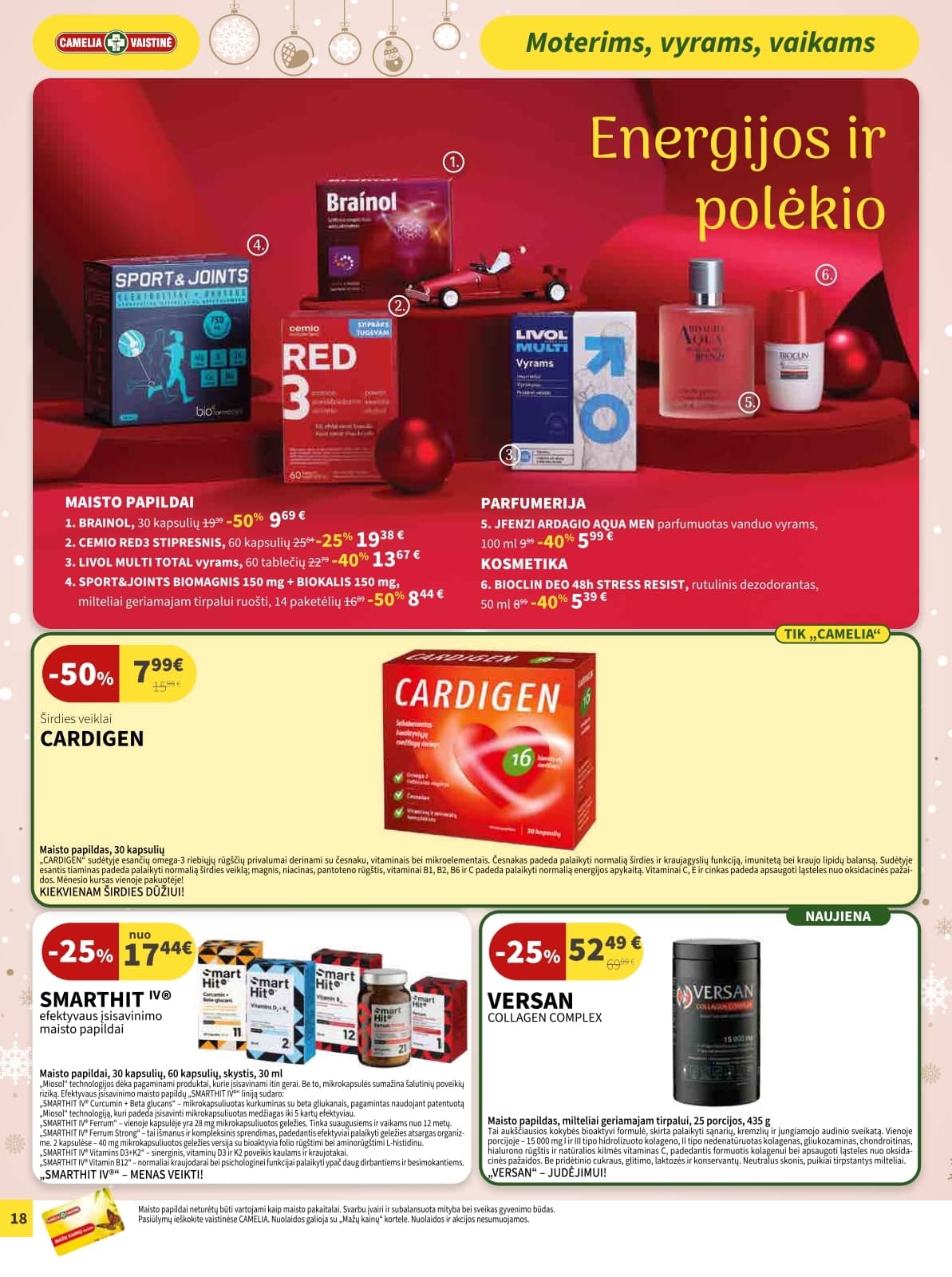 Camelia - Camelia akcijų leidinys 18 puslapis