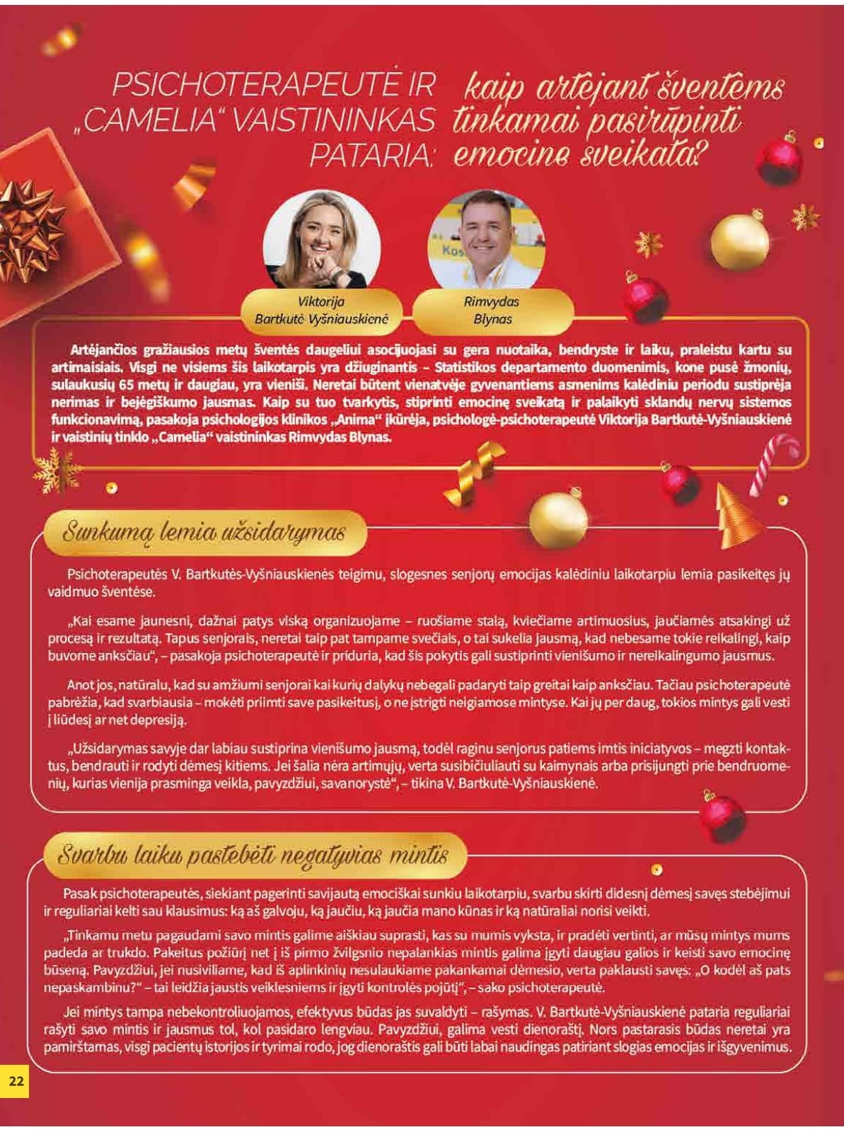 Camelia - Camelia akcijų leidinys 22 puslapis