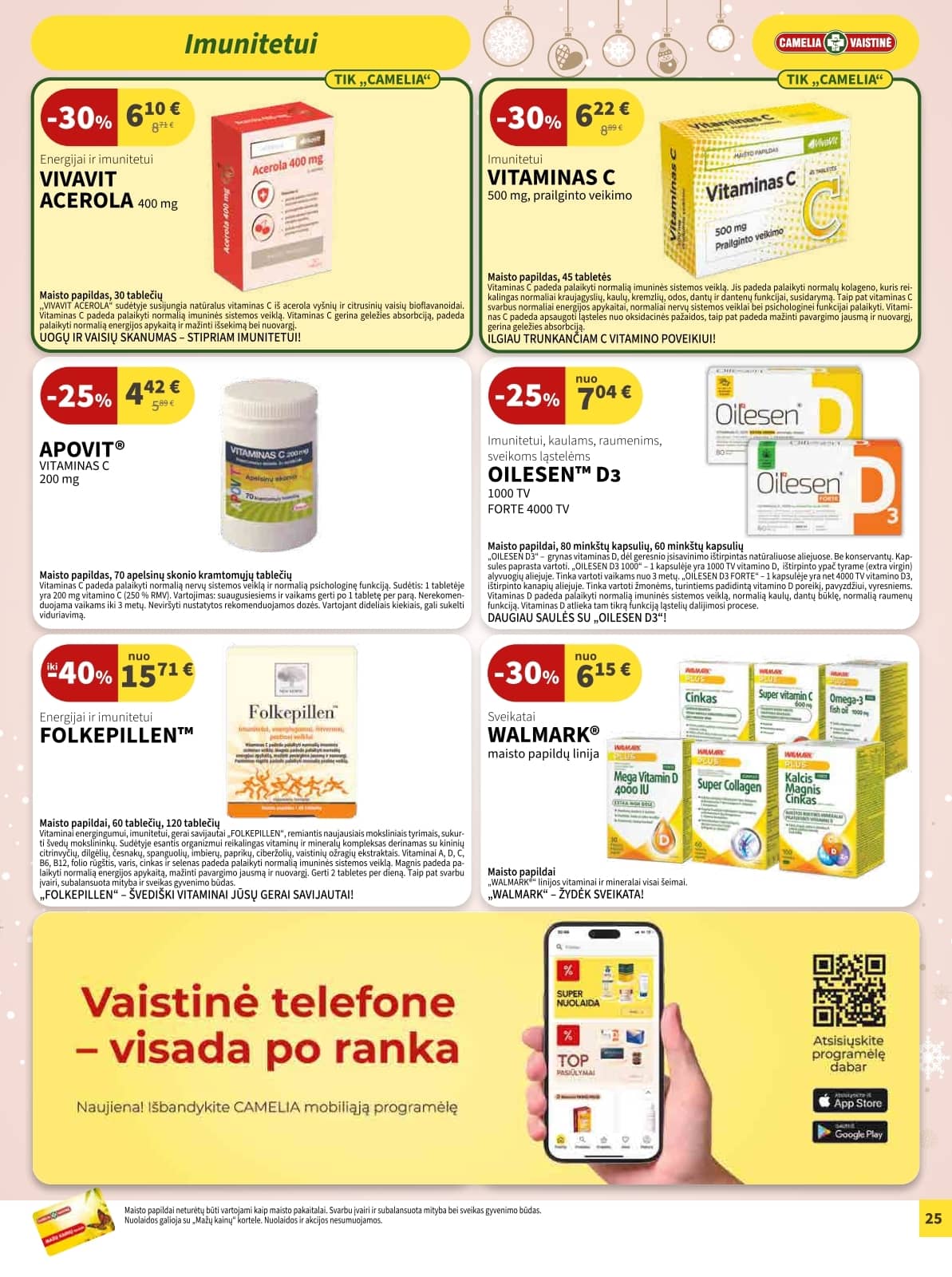 Camelia - Camelia akcijų leidinys 25 puslapis