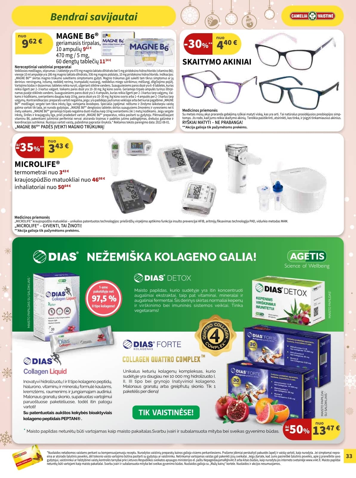 Camelia - Camelia akcijų leidinys 33 puslapis