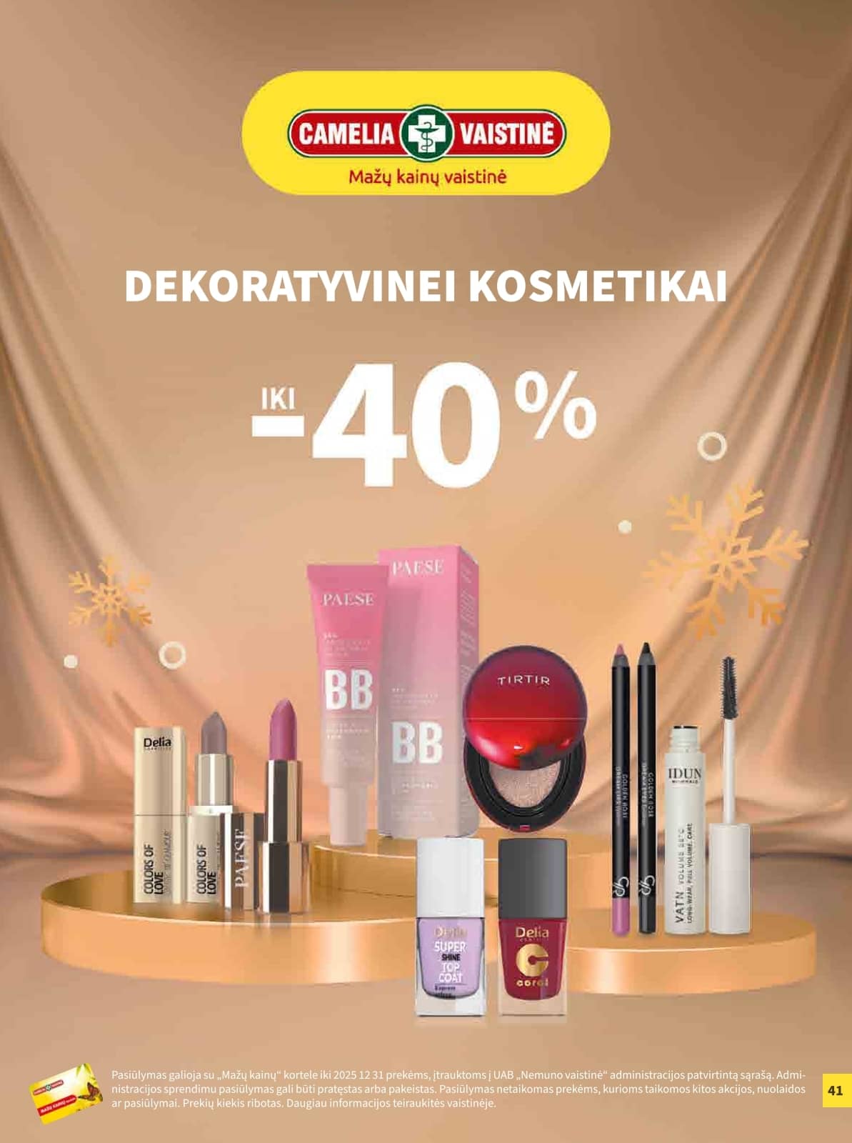 Camelia - Camelia akcijų leidinys 41 puslapis