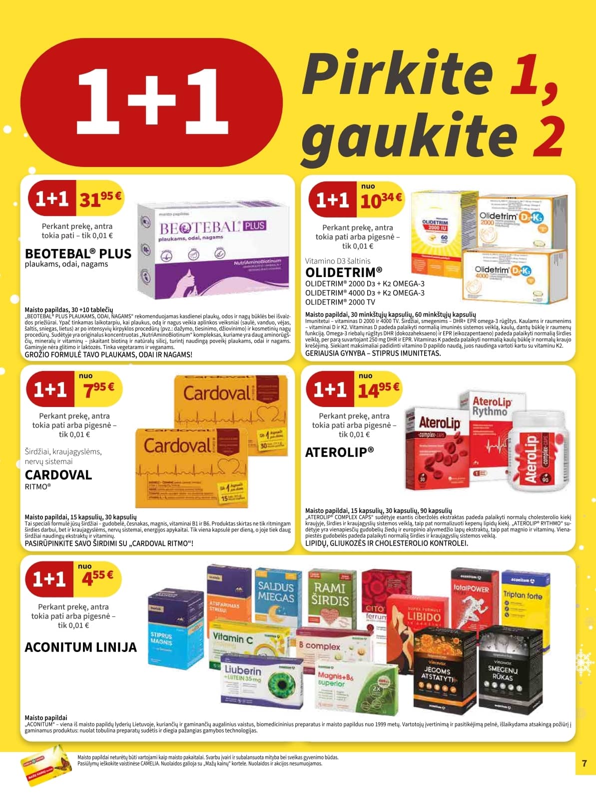 Camelia - Camelia akcijų leidinys 7 puslapis