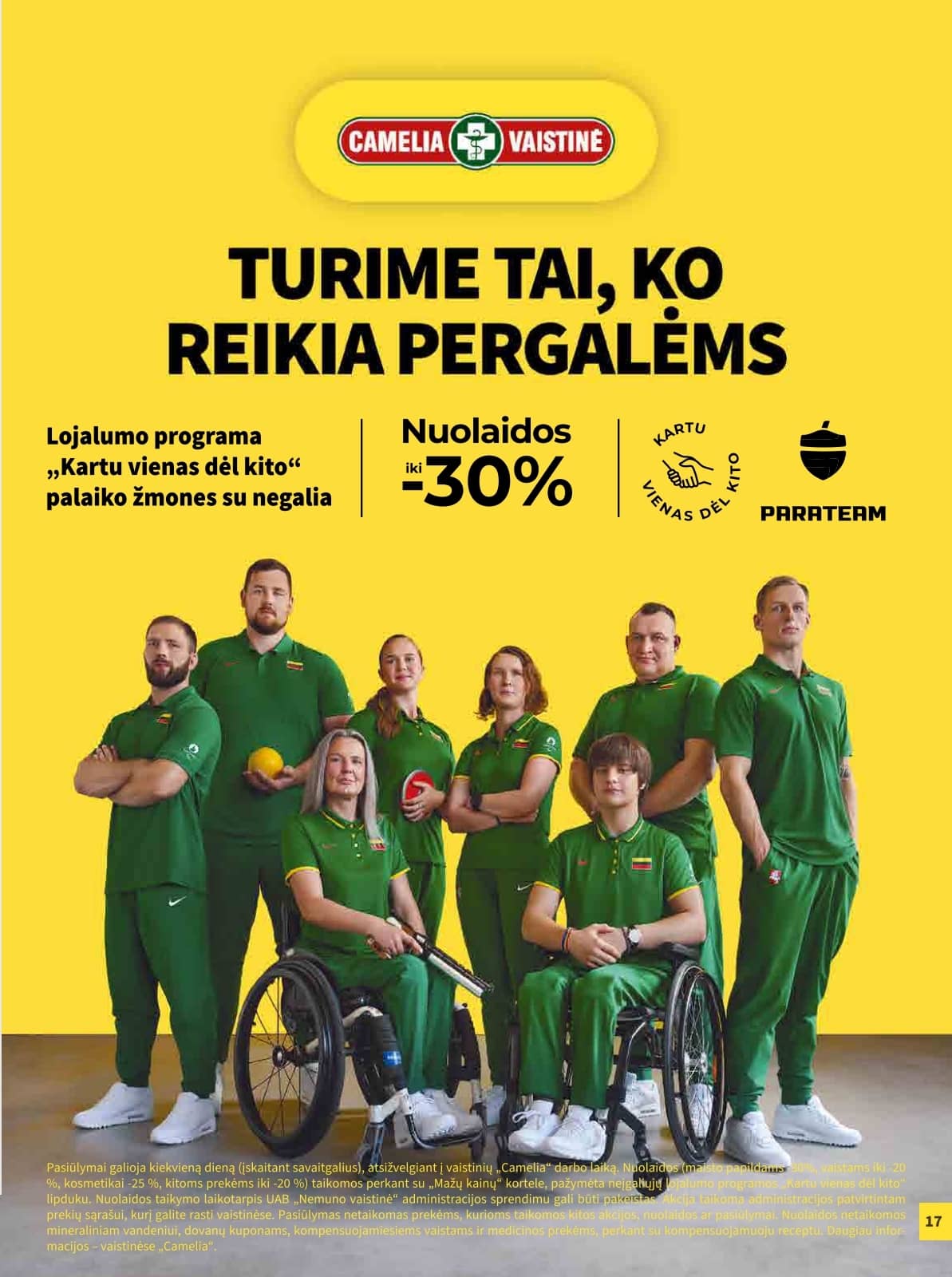 Camelia - Camelia akcijų leidinys 17 puslapis