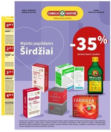 Camelia - Camelia akcijų leidinys 2026-02-01 – 2026-02-28