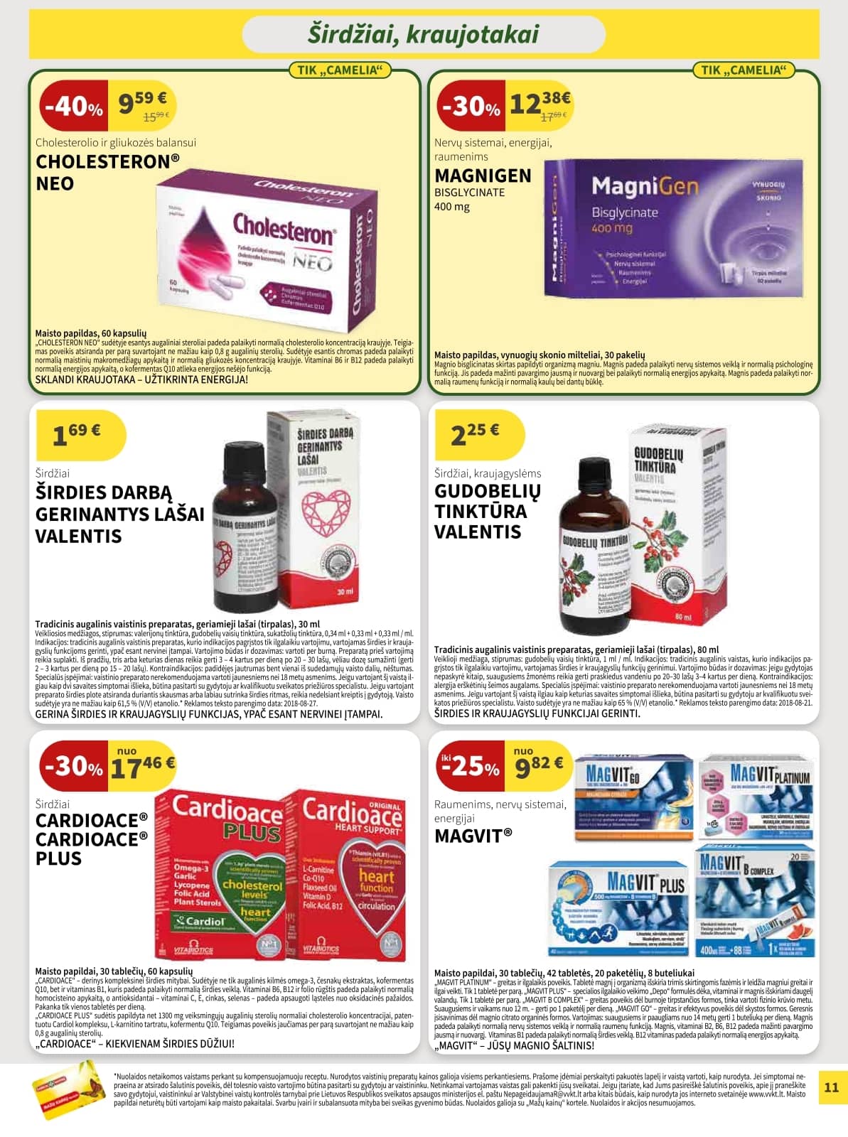 Camelia - Camelia akcijų leidinys 11 puslapis