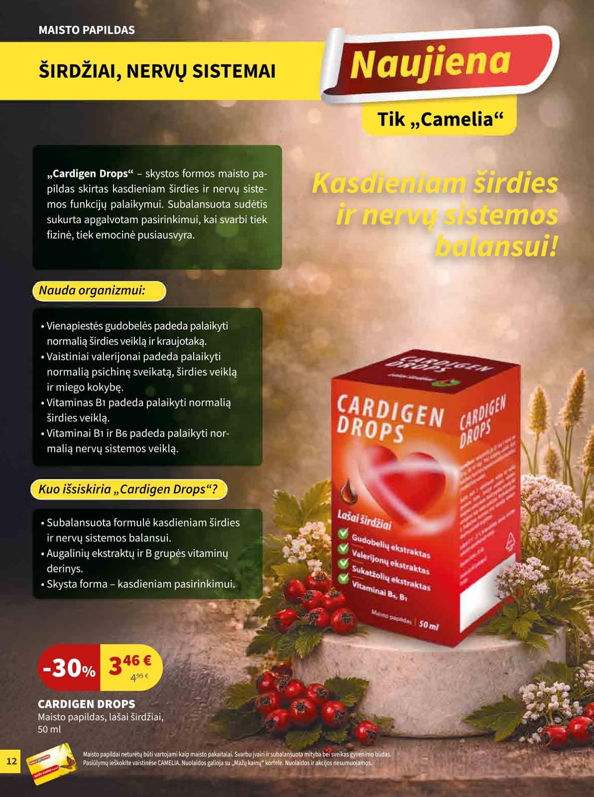 Camelia - Camelia akcijų leidinys 12 puslapis