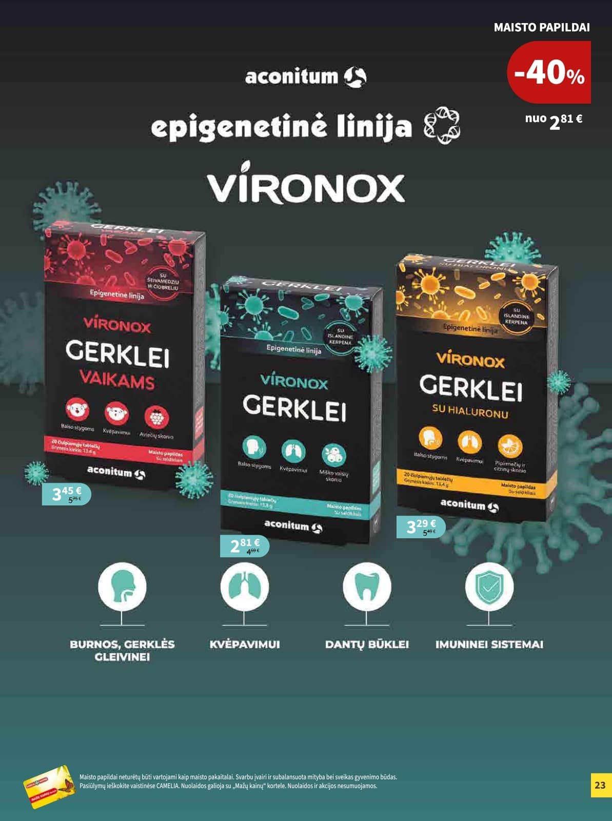 Camelia - Camelia akcijų leidinys 23 puslapis