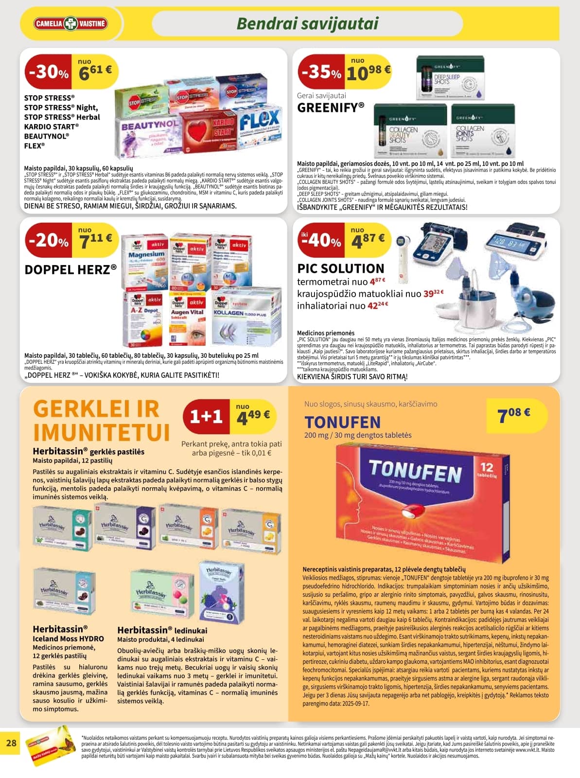 Camelia - Camelia akcijų leidinys 28 puslapis