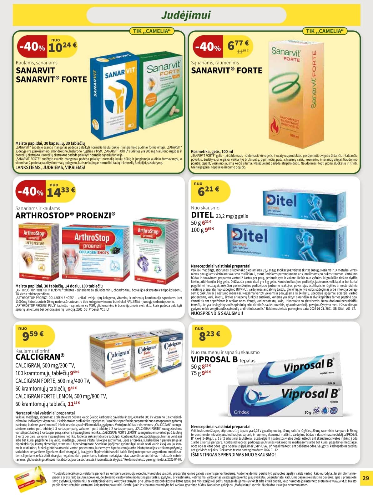 Camelia - Camelia akcijų leidinys 29 puslapis