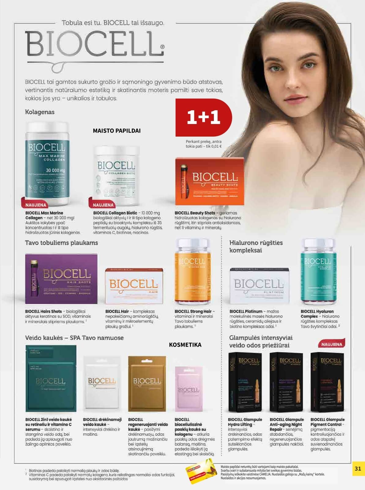 Camelia - Camelia akcijų leidinys 31 puslapis