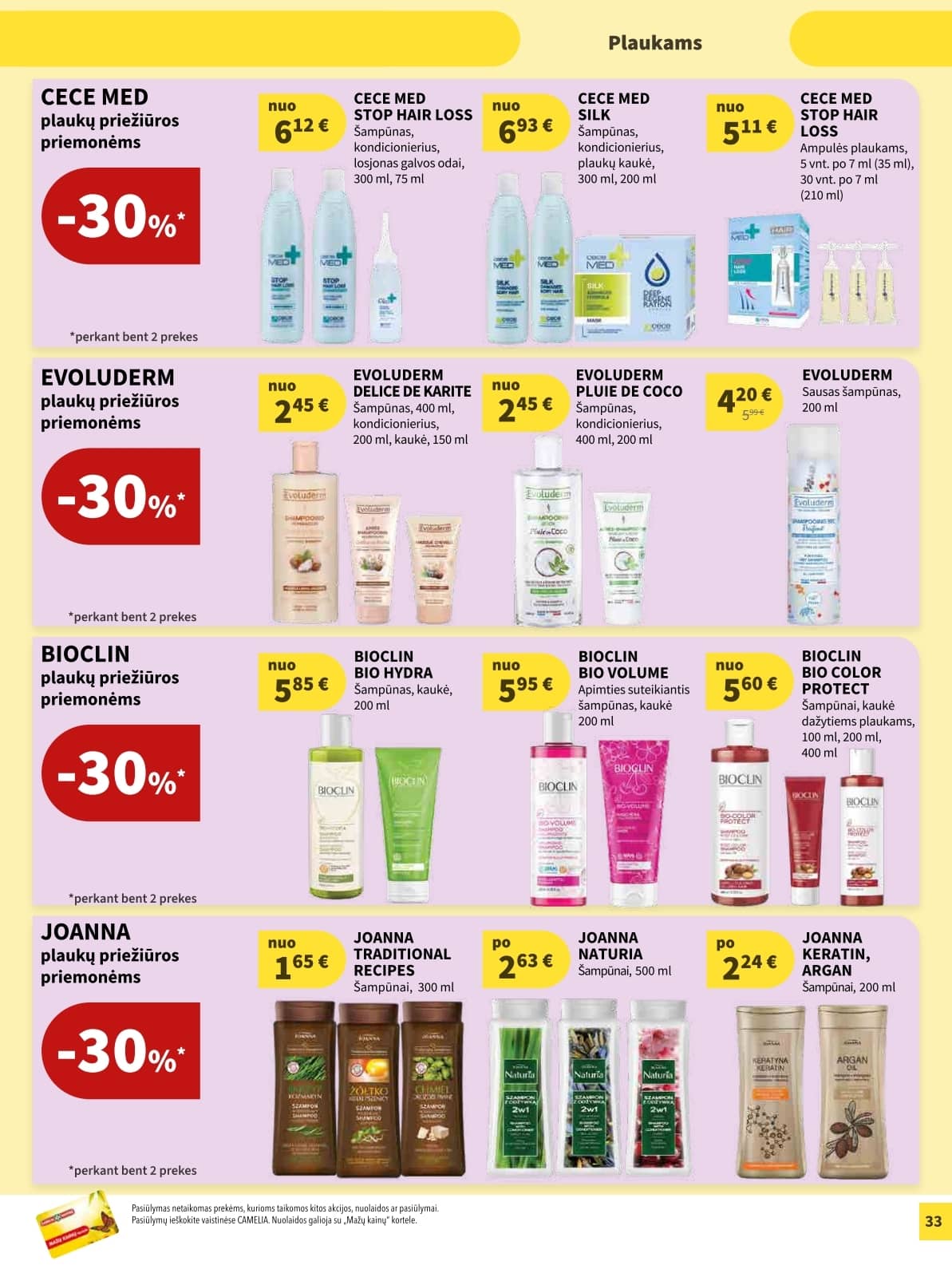 Camelia - Camelia akcijų leidinys 33 puslapis