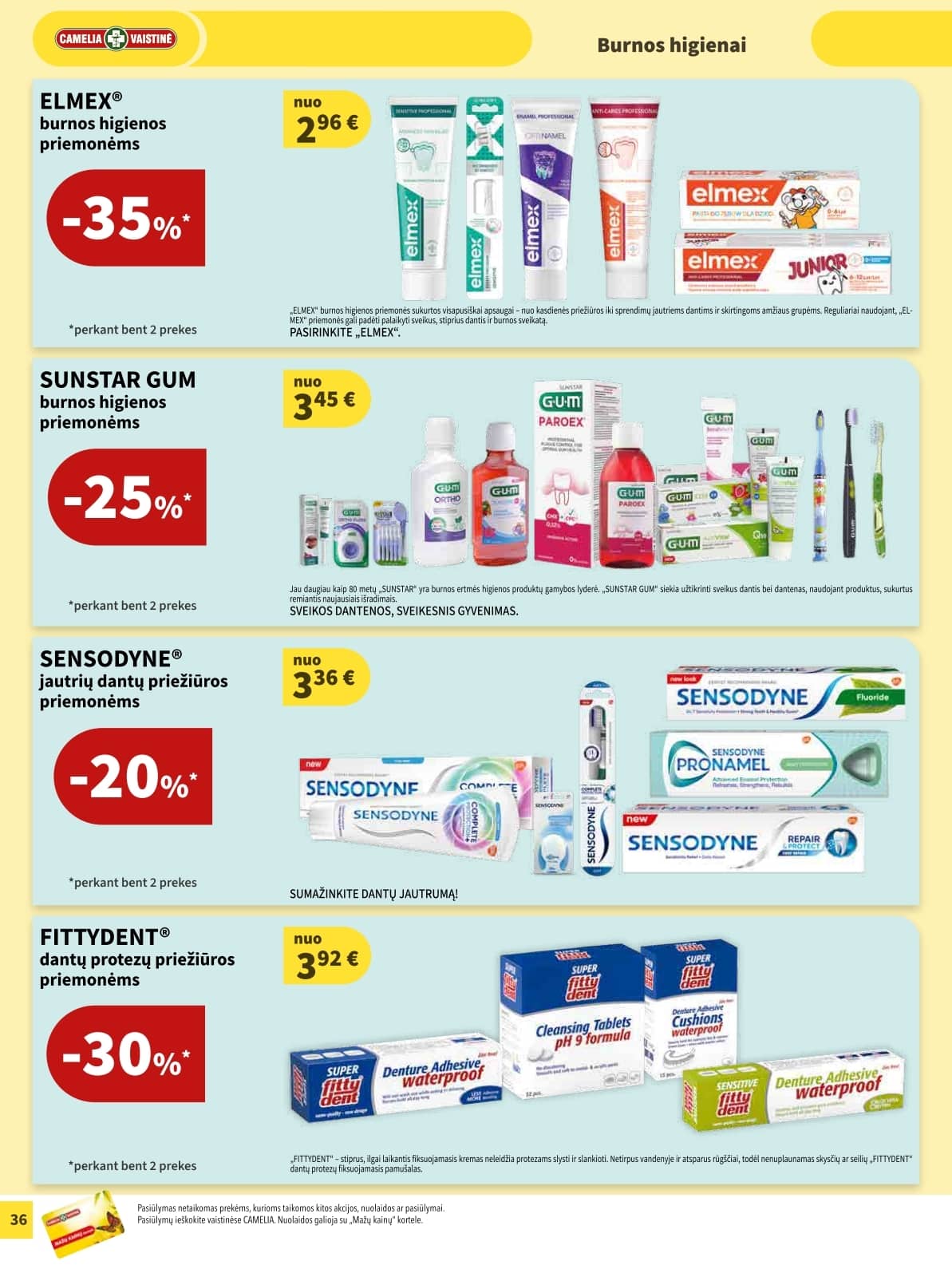 Camelia - Camelia akcijų leidinys 36 puslapis