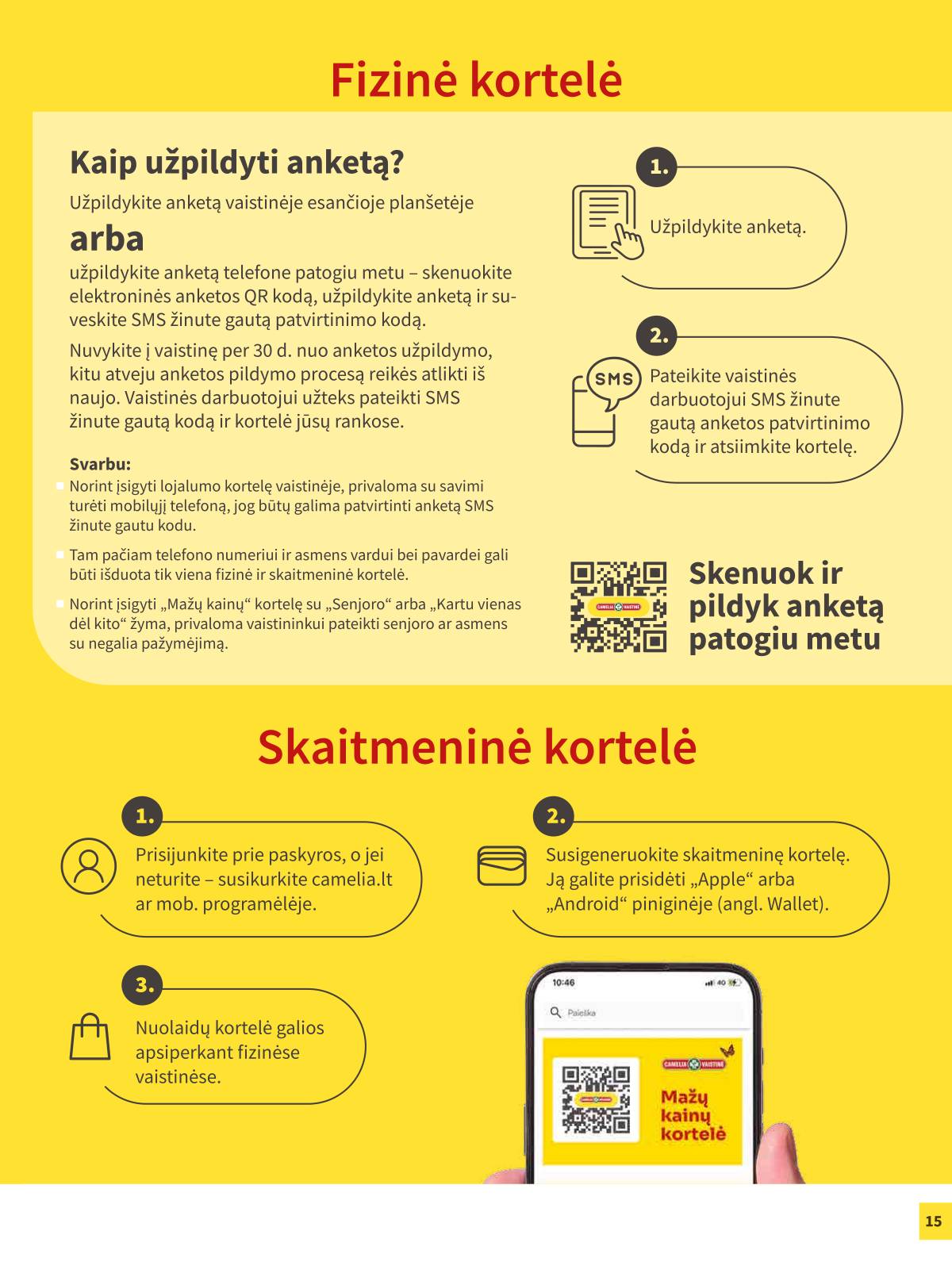 Camelia - Camelia vaistinė akcijų leidinys | 2026-04-01 - 2026-04-30 15 puslapis