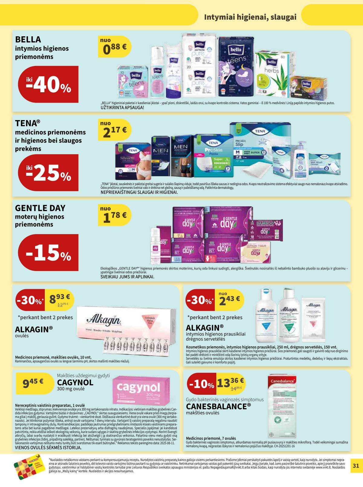 Camelia - Camelia vaistinė akcijų leidinys | 2026-04-01 - 2026-04-30 31 puslapis