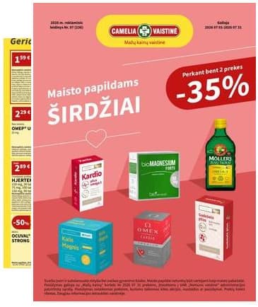 Camelia - Camelia liepos mėnesio akcijų leidinys | 2026-07-01 - 2026-07-31 2026-07-01 – 2026-07-31