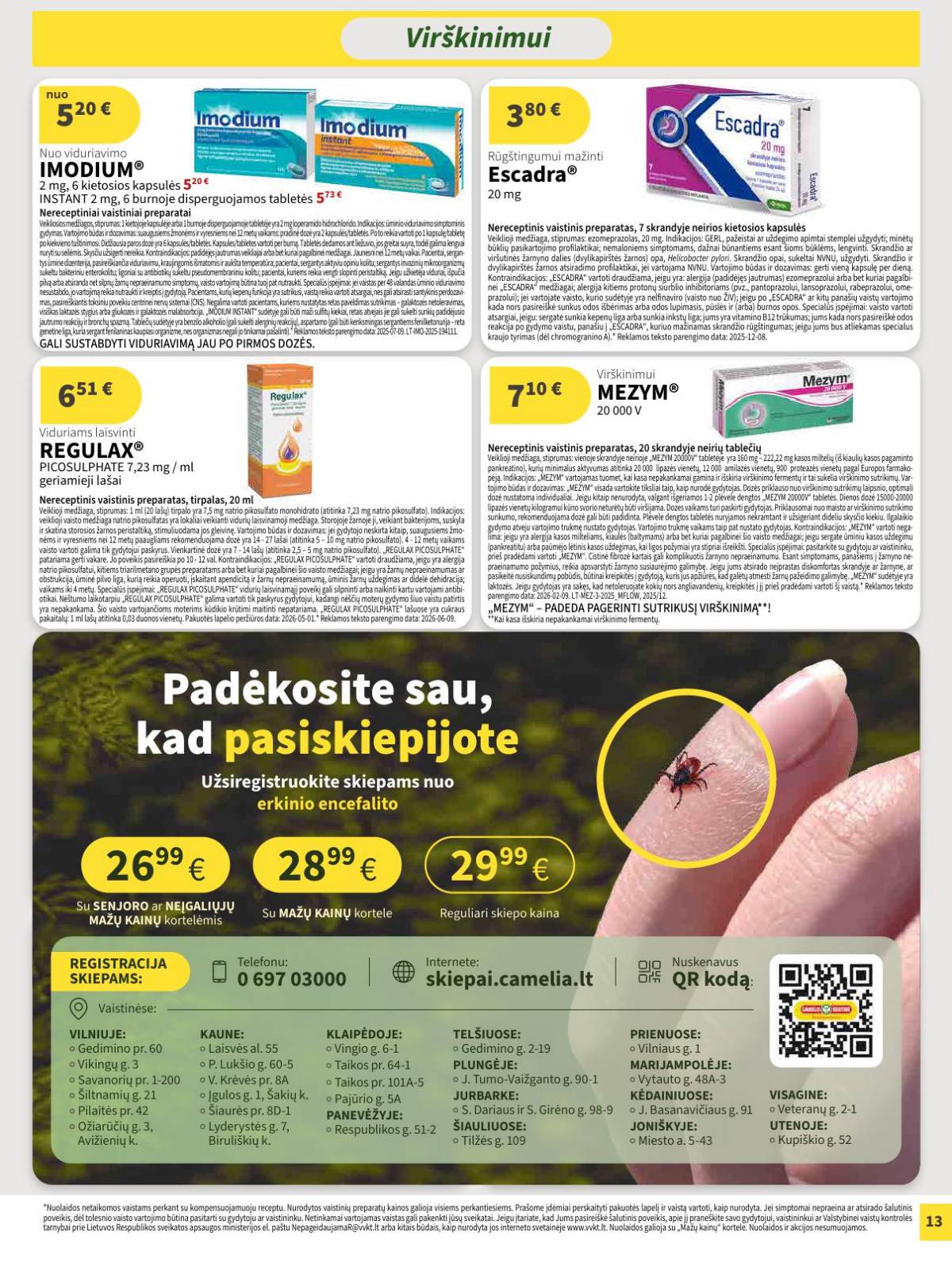 Camelia - Camelia liepos mėnesio akcijų leidinys | 2026-07-01 - 2026-07-31 13 puslapis