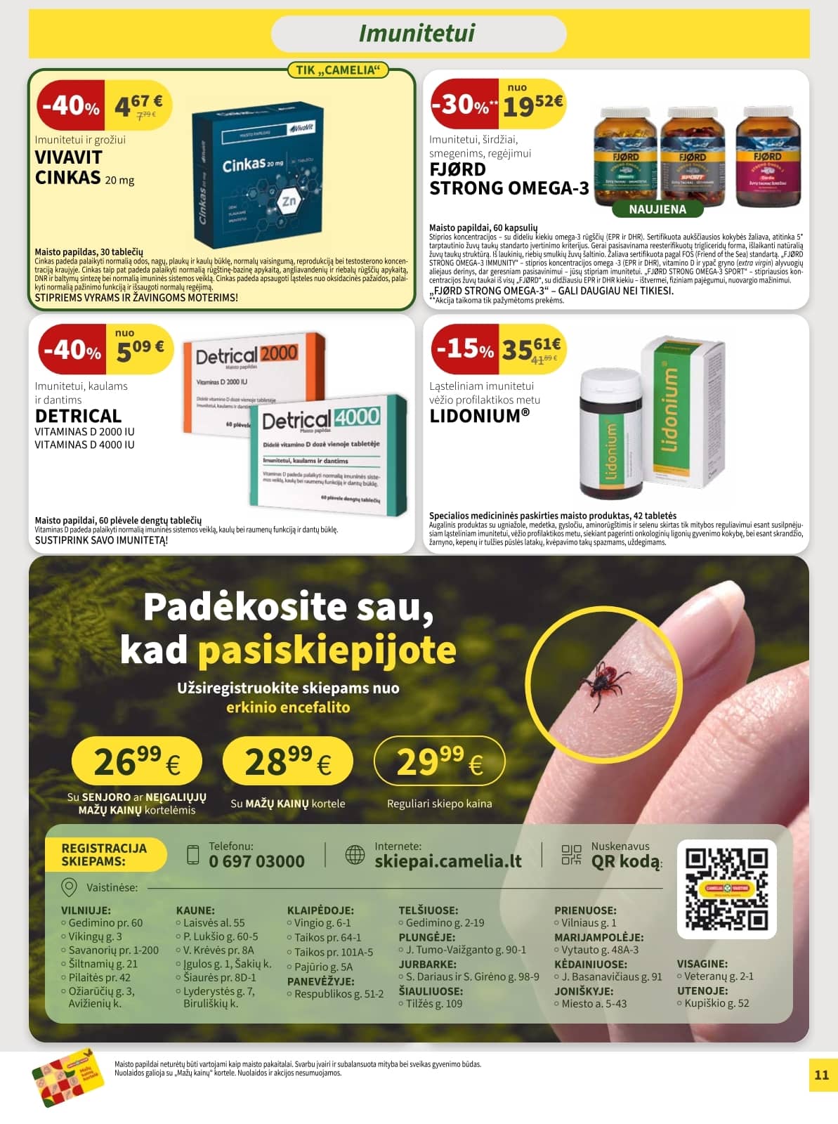 Camelia - Camelia akcijų leidinys | 2026-09-01 - 2026-09-30 11 puslapis