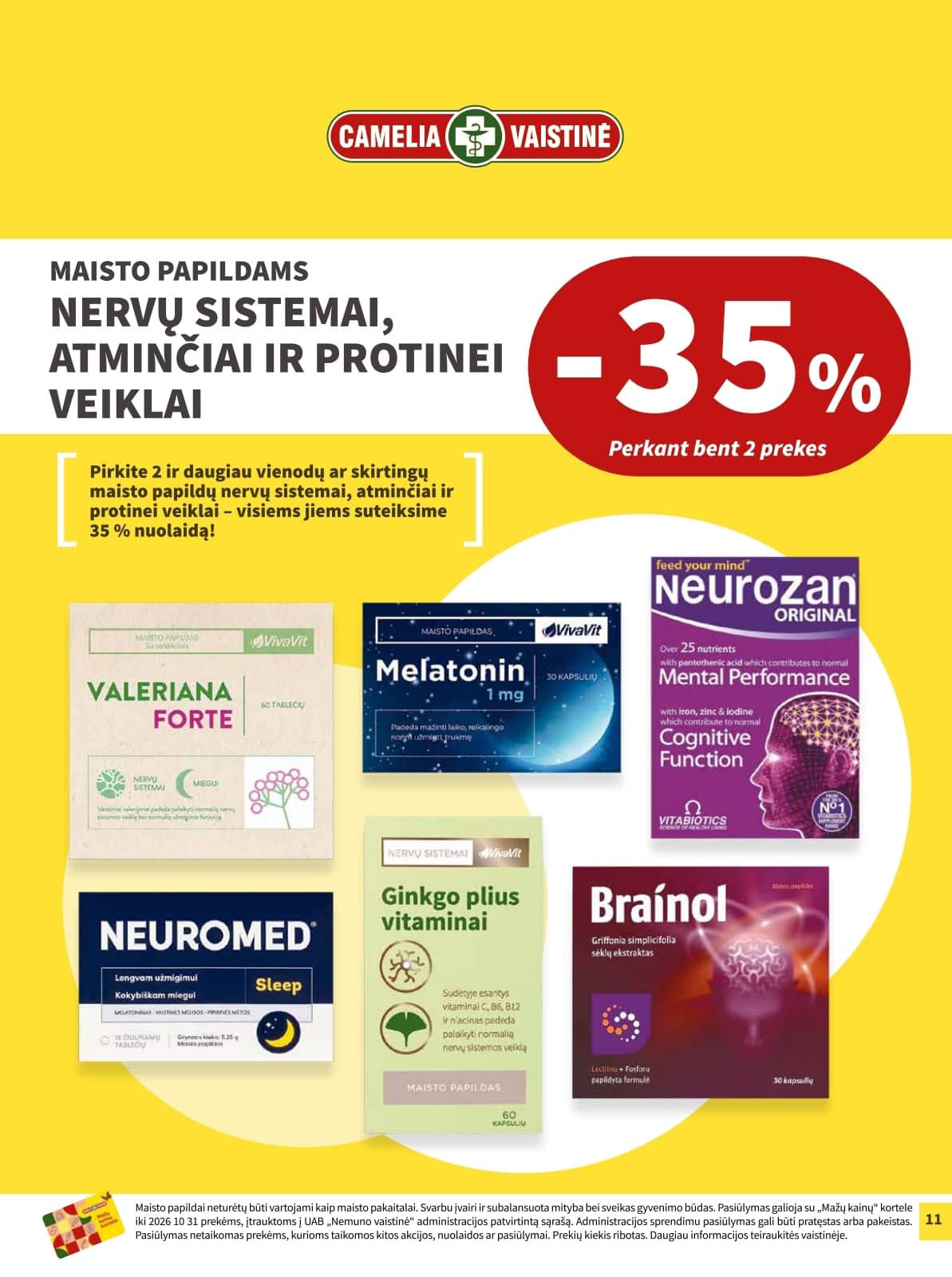 Camelia - Camelia akcijų leidinys 11 puslapis