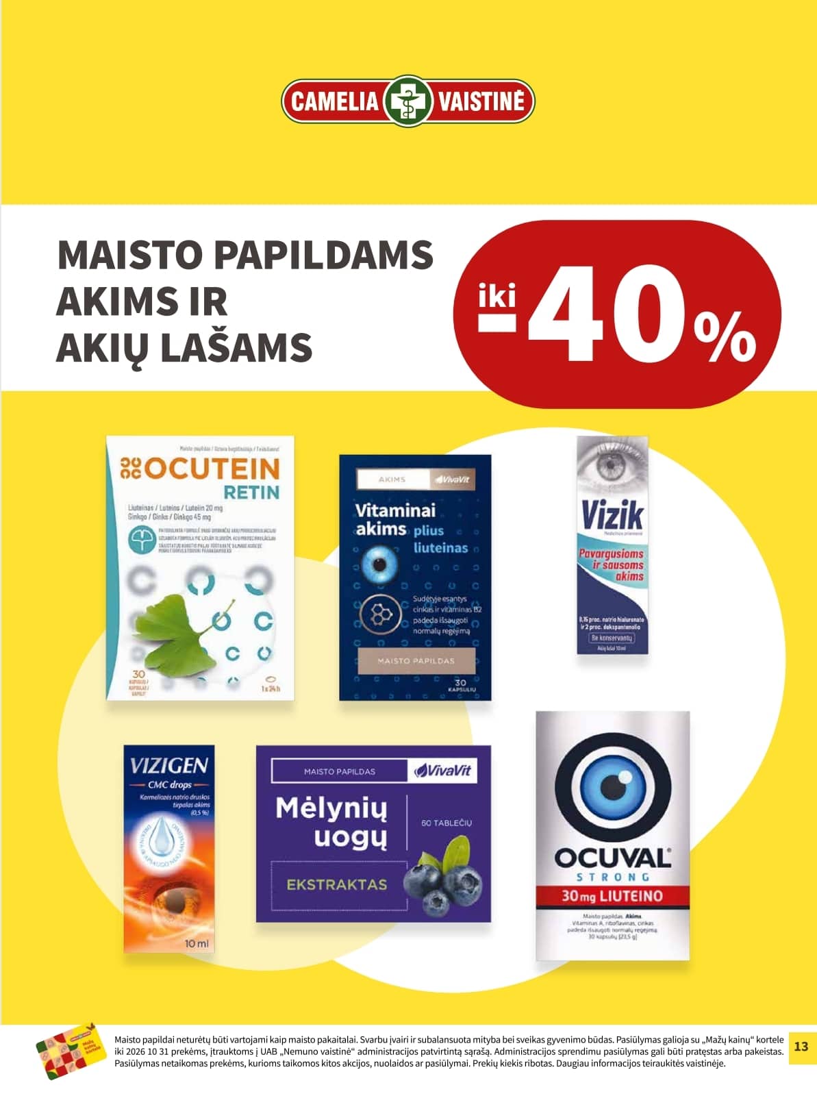 Camelia - Camelia akcijų leidinys 13 puslapis