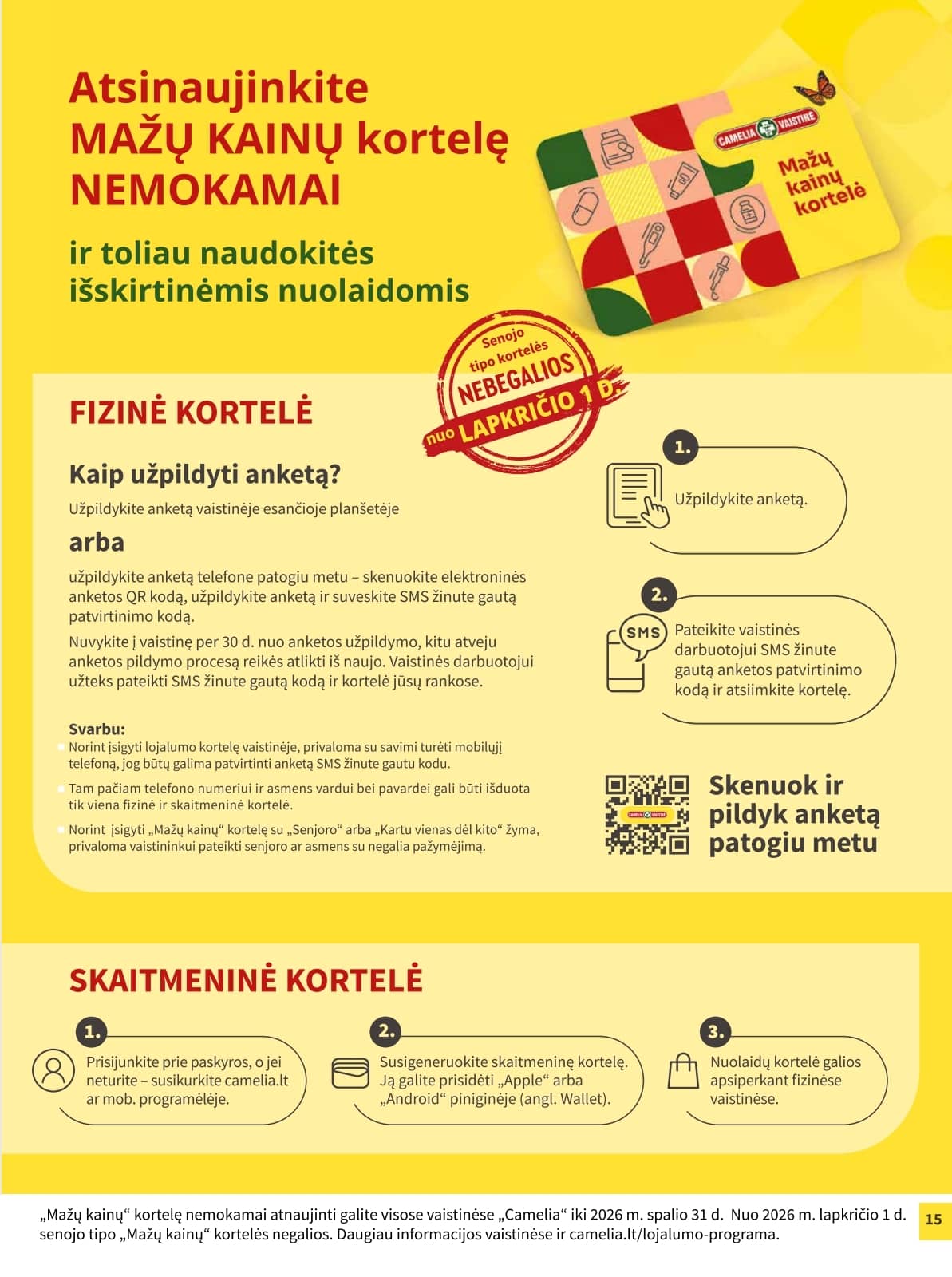 Camelia - Camelia akcijų leidinys 15 puslapis