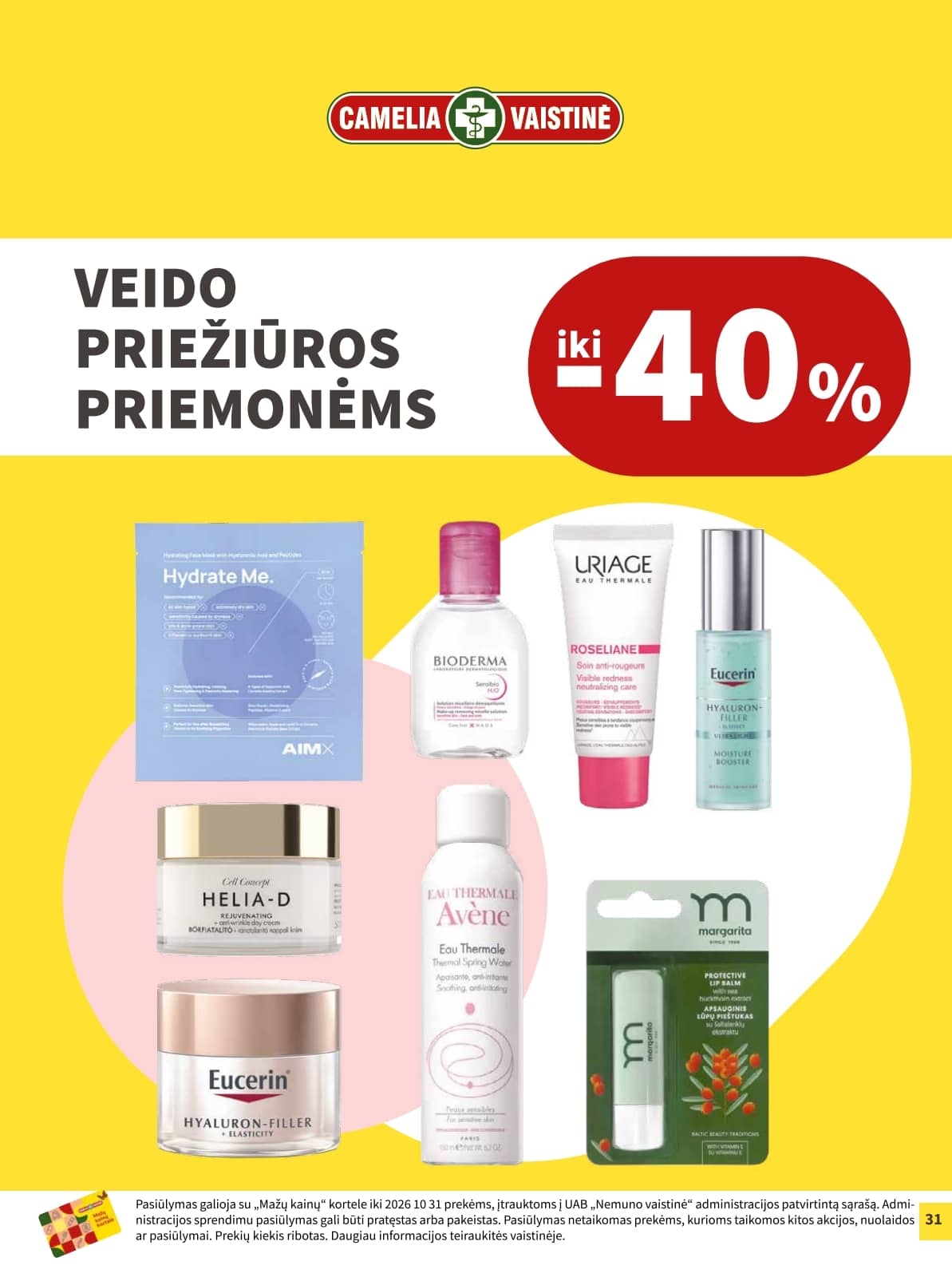 Camelia - Camelia akcijų leidinys 31 puslapis