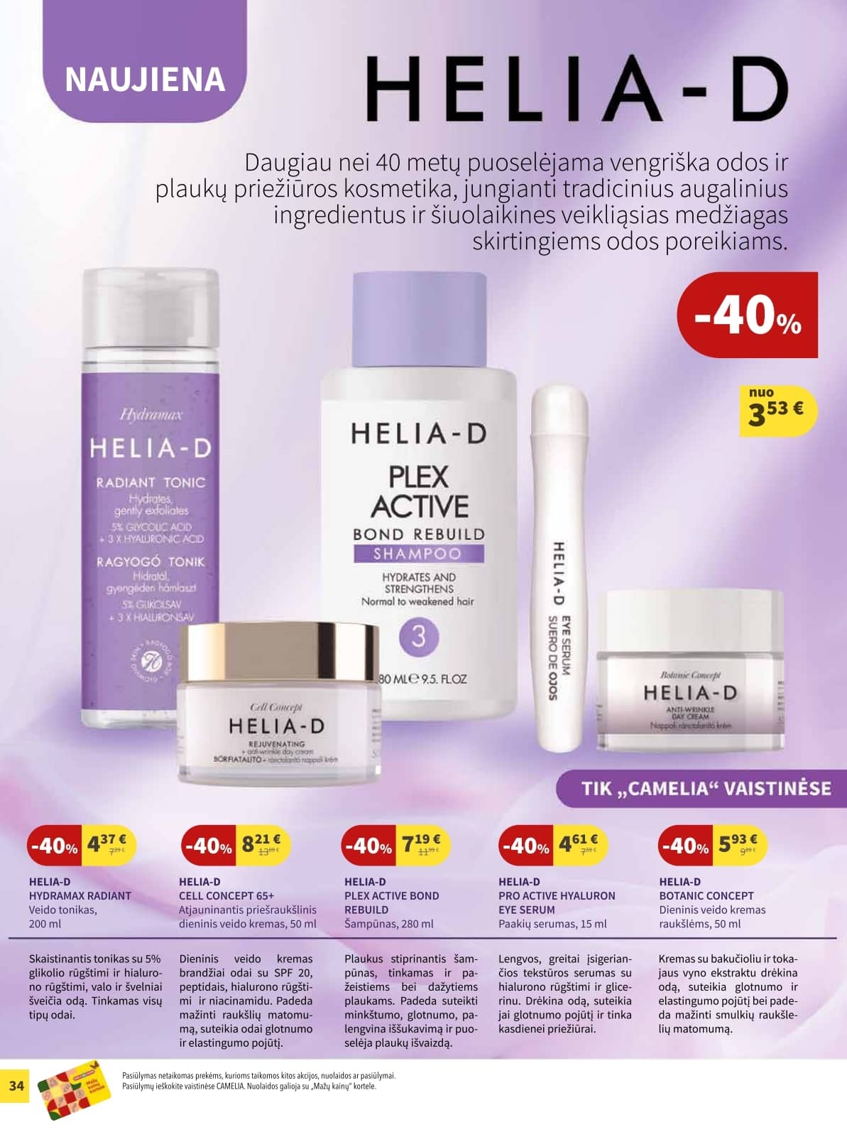 Camelia - Camelia akcijų leidinys 34 puslapis