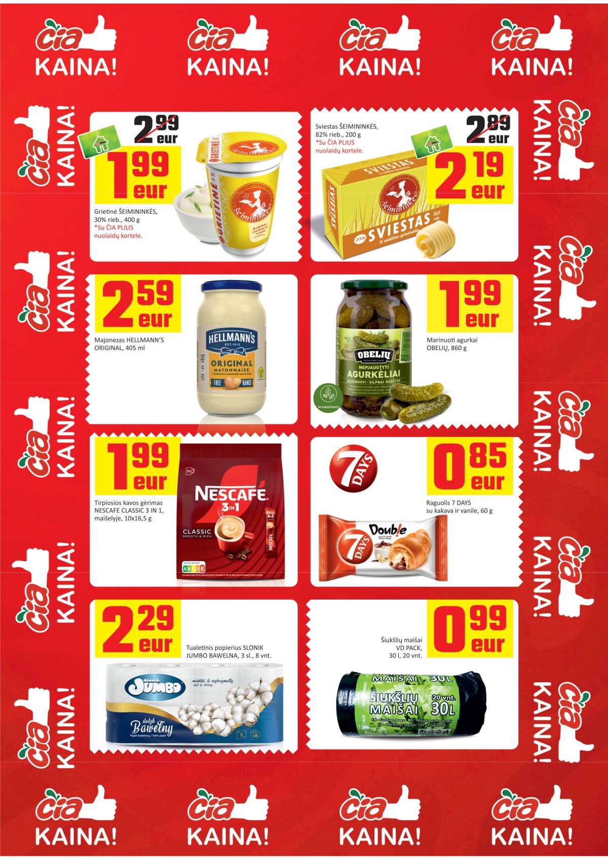 Čia Market - ČIA MARKET akcijų leidinys Nr. 17 (67) 17 puslapis