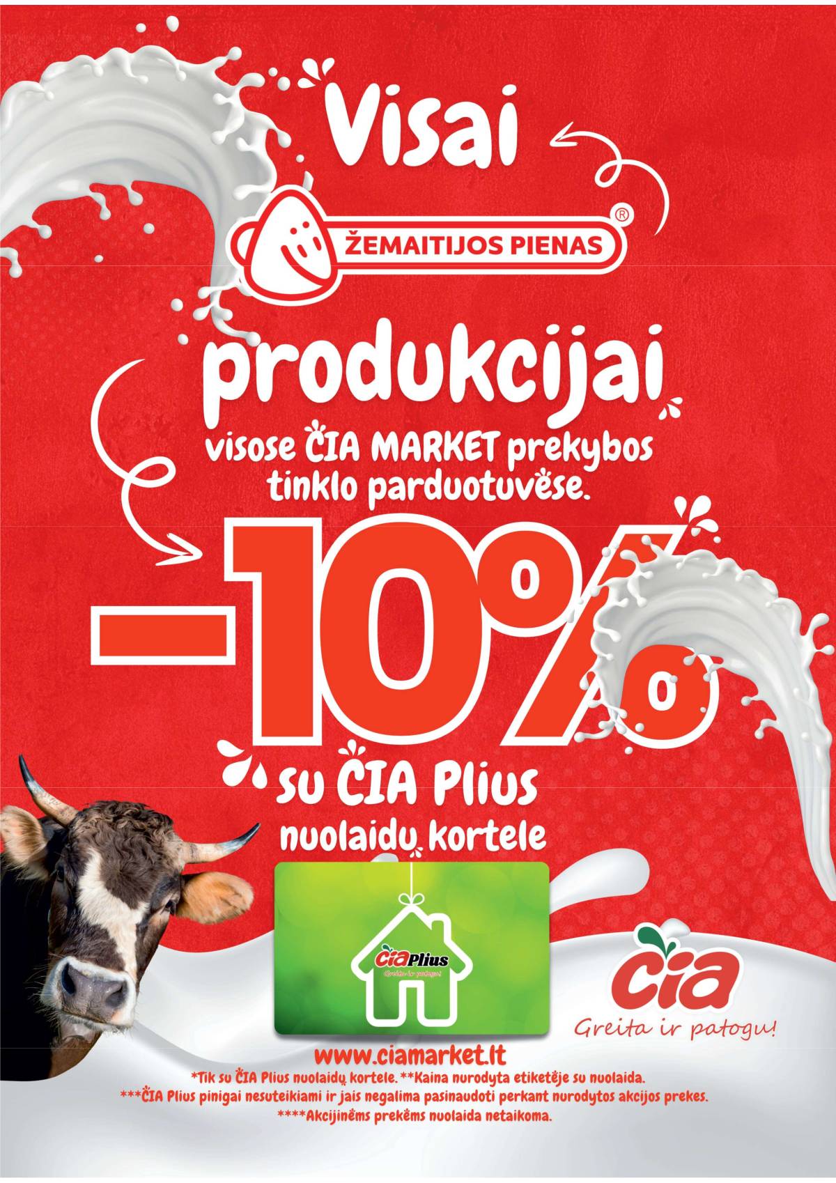 Čia Market - ČIA MARKET akcijų leidinys Nr. 18 (68) 4 puslapis