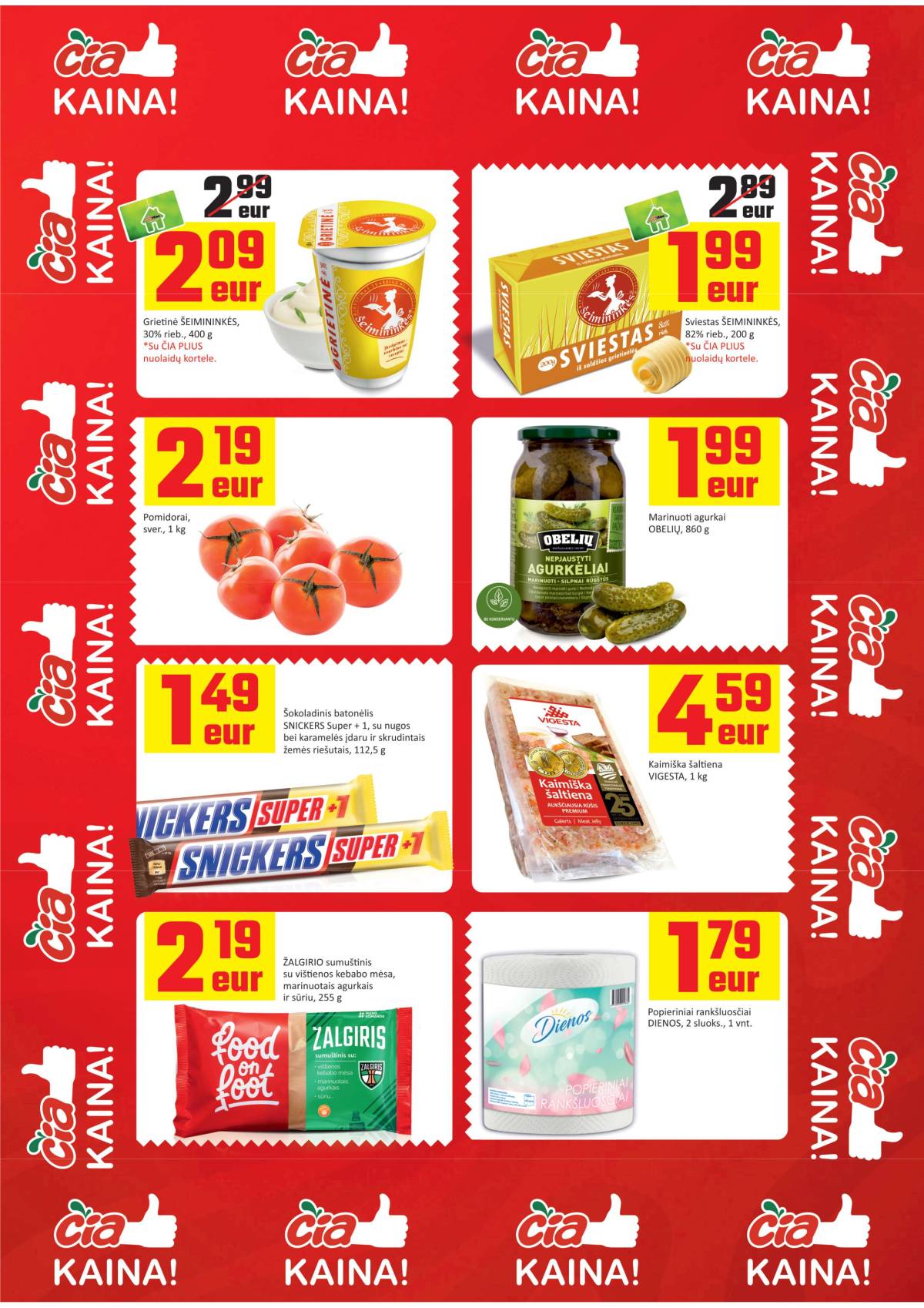 Čia Market - ČIA MARKET akcijų leidinys Nr. 22 | 2025-11-04 - 2025-11-17 17 puslapis