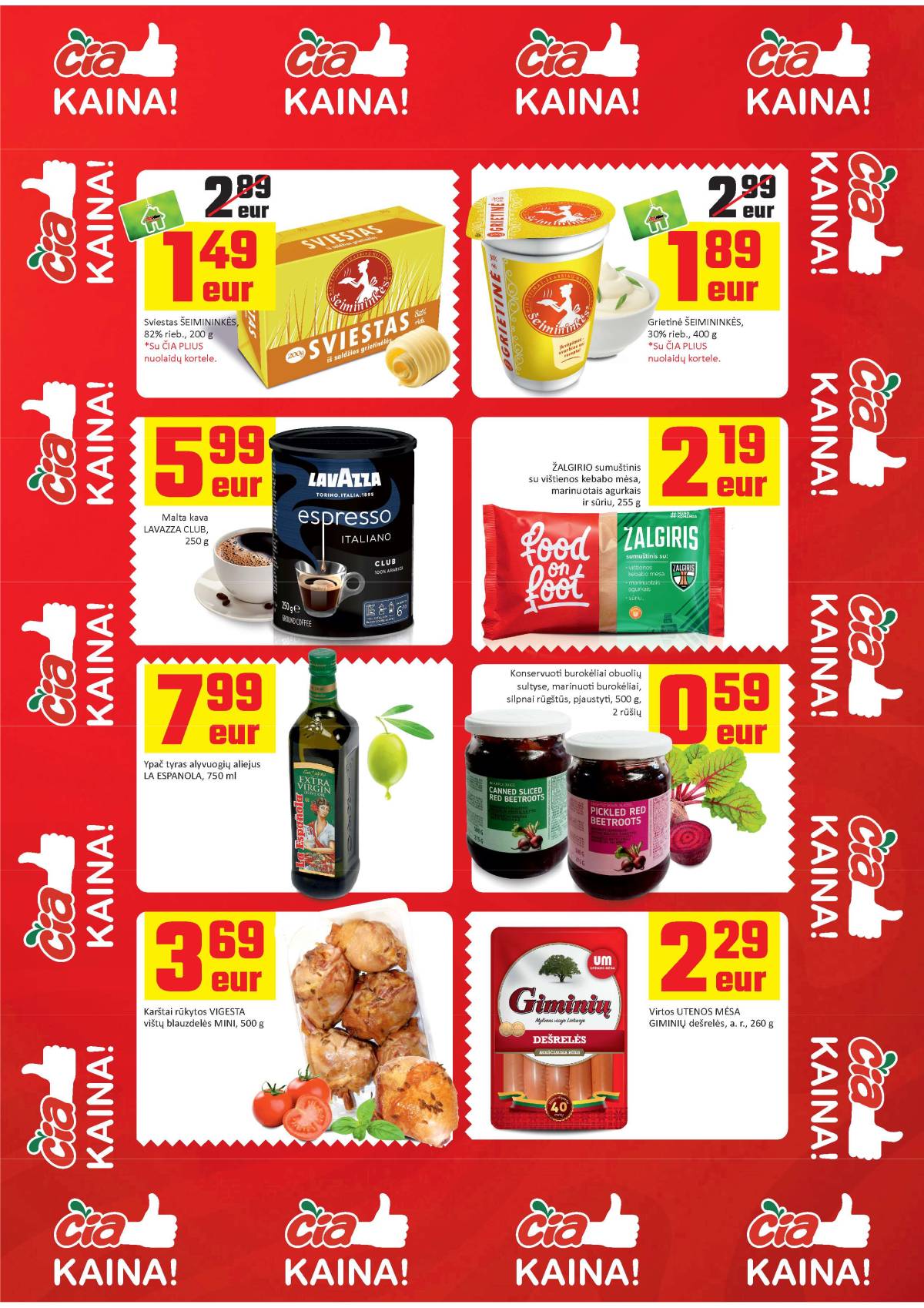 Čia Market - ČIA MARKET akcijų leidinys Nr. 3 (78) 19 puslapis