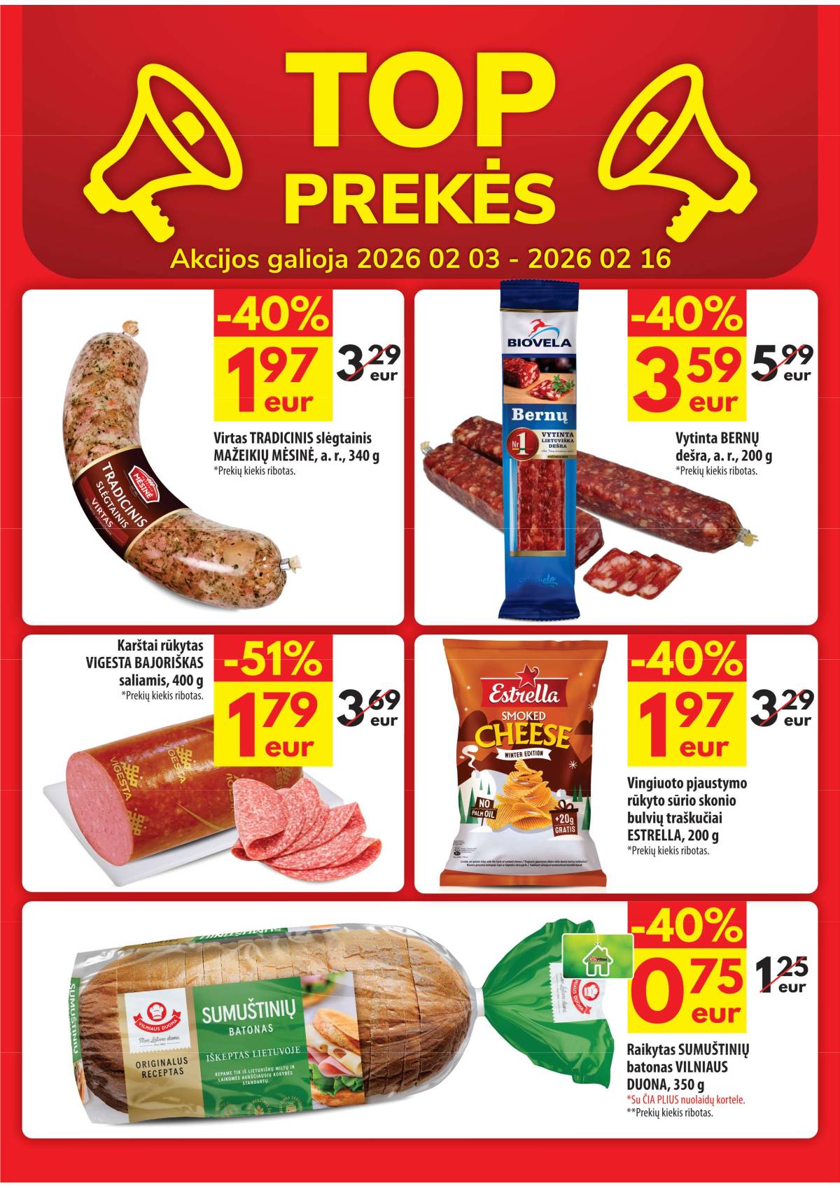 Čia Market - ČIA MARKET akcijų leidinys Nr. 3 (78) 2 puslapis