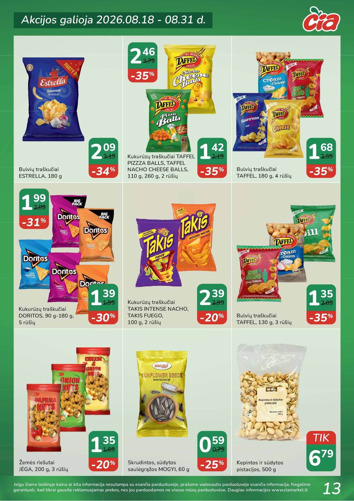 Čia Market - ČIA MARKET akcijų leidinys Nr. 17 (92) 13 puslapis