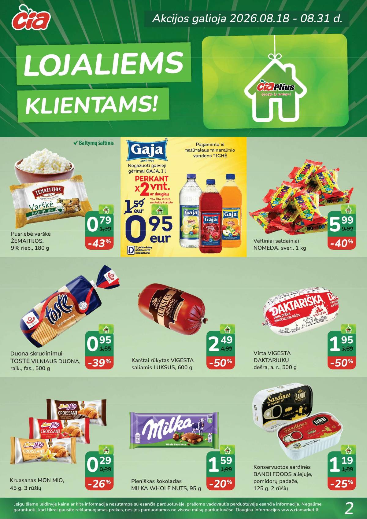 Čia Market - ČIA MARKET akcijų leidinys Nr. 17 (92) 2 puslapis