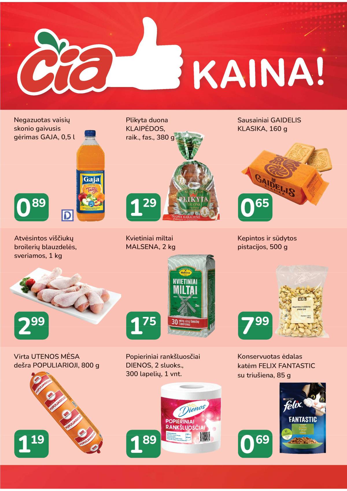 Čia Market - ČIA MARKET akcijų leidinys Nr. 19 (94) 16 puslapis