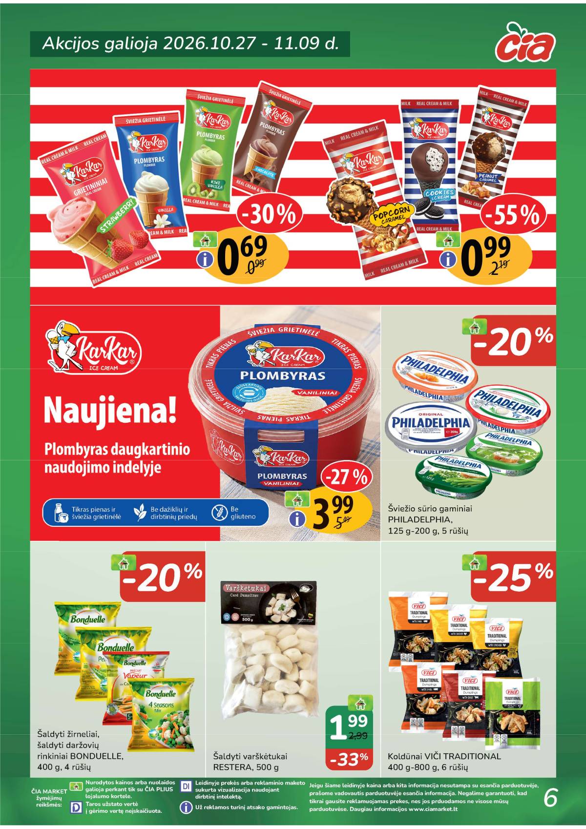 Čia Market - ČIA MARKET akcijų leidinys Nr. 22 (97) 6 puslapis