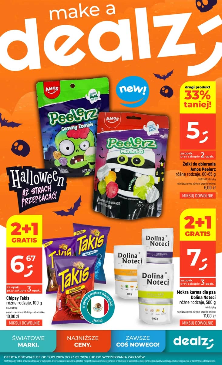 Dealz - Dealz akcijų leidinys 1 puslapis