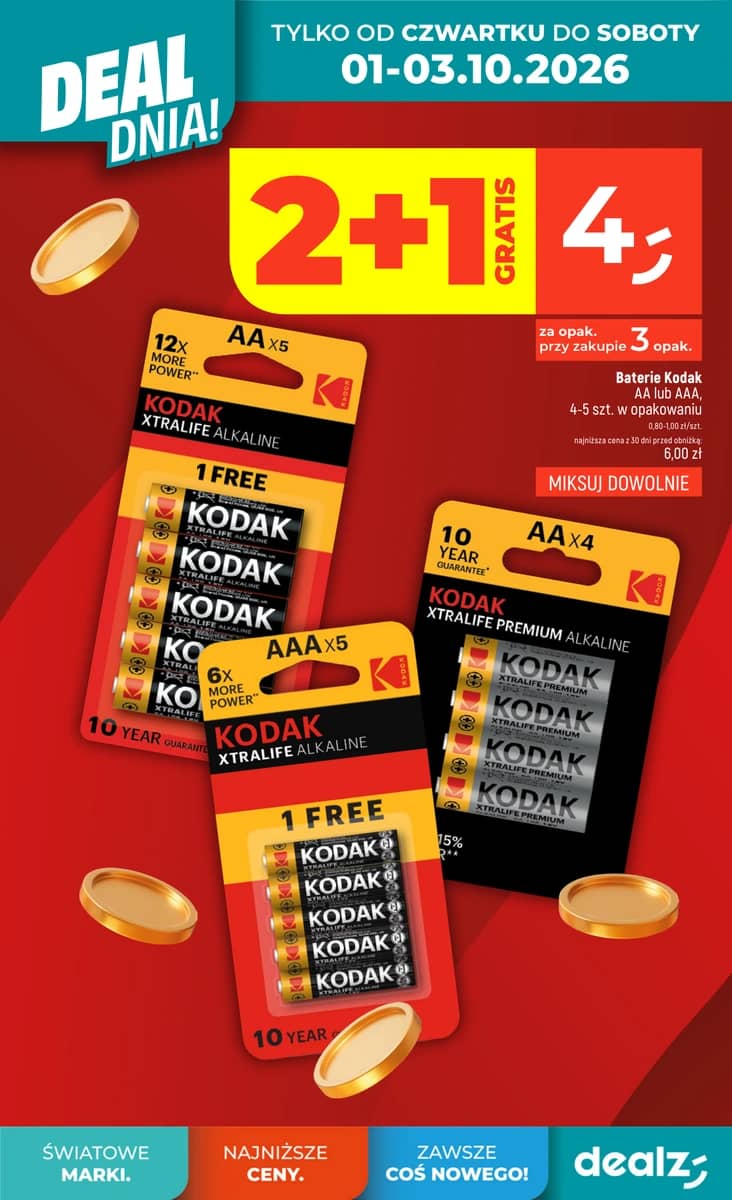 Dealz - Dealz akcijų leidinys 4 puslapis