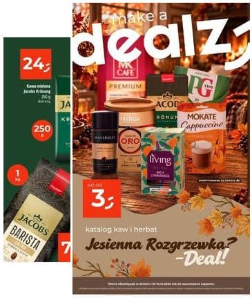 Dealz - Dealz "Katalog kaw i herbat" akcijų leidinys 2026-10-01 – 2026-10-07